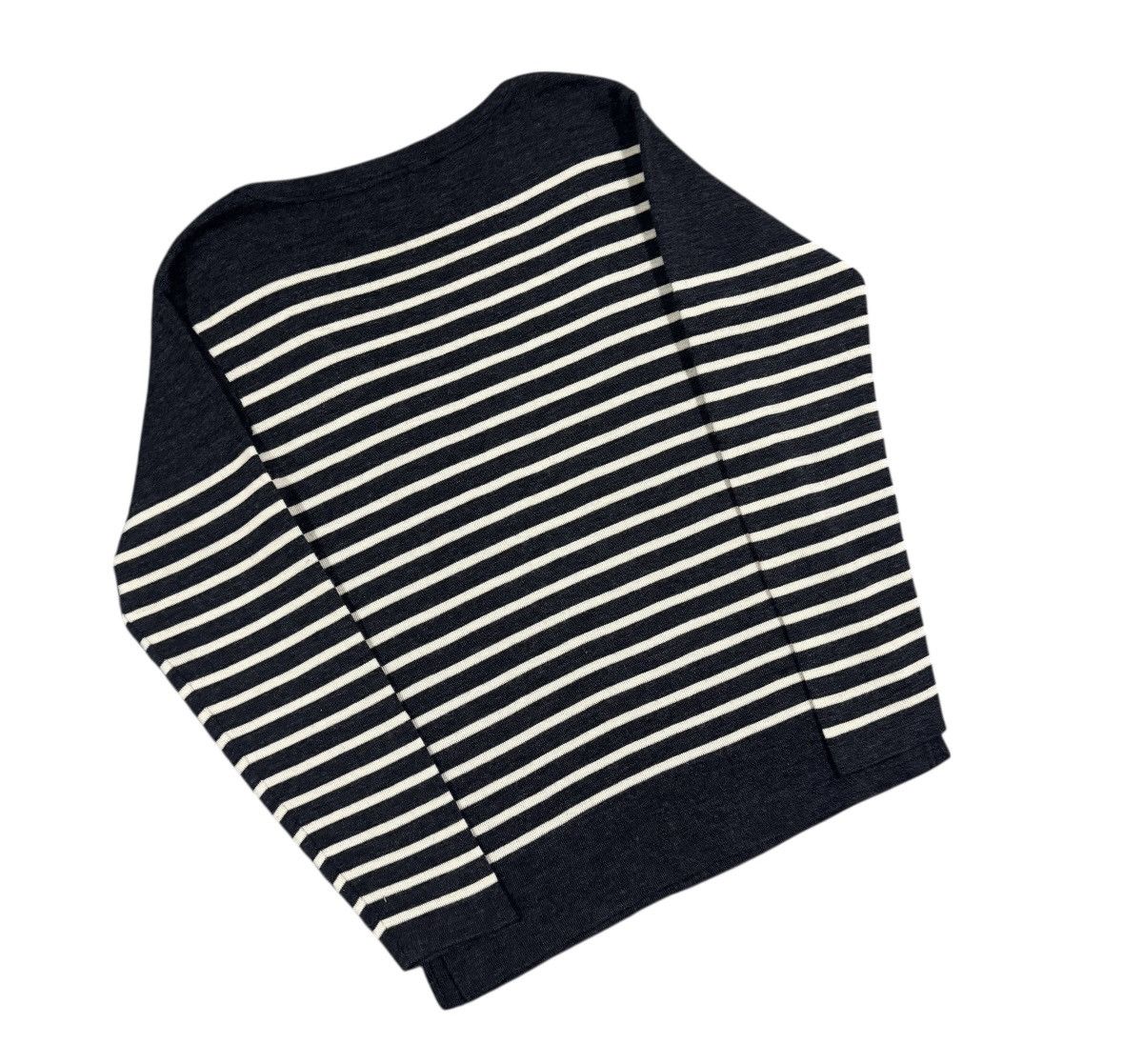 Saint James Vtg🔥Saint James Pure Wool Striped Jumper Made In France Size US M / EU 48-50 / 2 - 10 Thumbnail