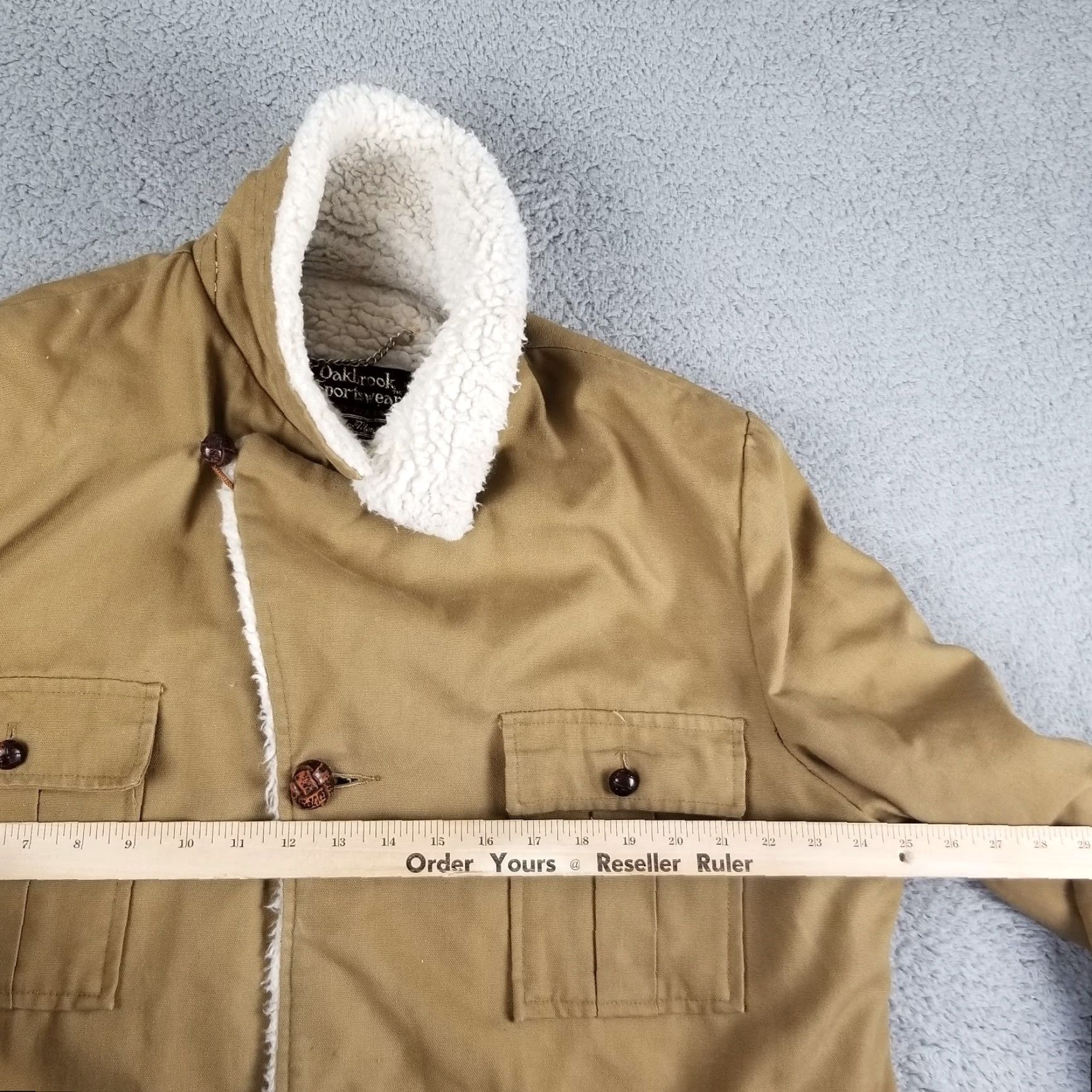 Sears Vintage Yes Oakbrook Sportswear Jacket Mens 46 Long Sears Sherpa Barn Chore Coat Size US S / EU 44-46 / 1 - 7 Thumbnail