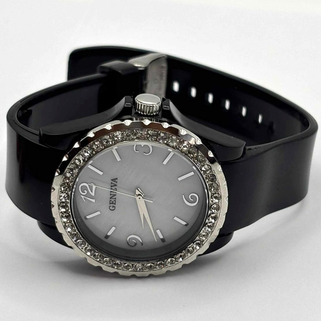 Geneva Black Geneva Men's Watch Size ONE SIZE - 2 Thumbnail