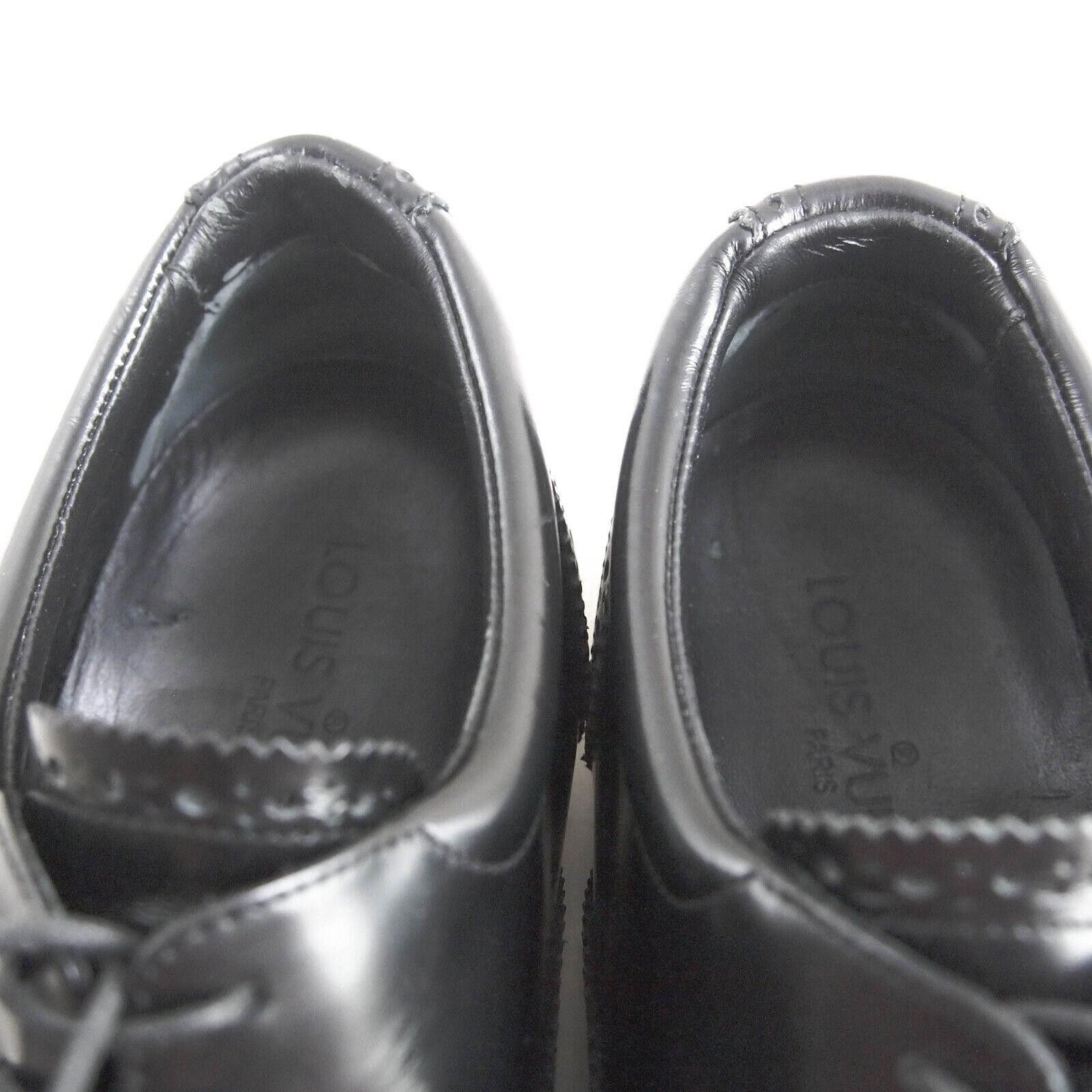 Louis Vuitton LV Louis Vuitton Wingtip Brogues Black leatherEU 40 US 7 M Size US 6 / EU 39 - 8 Thumbnail