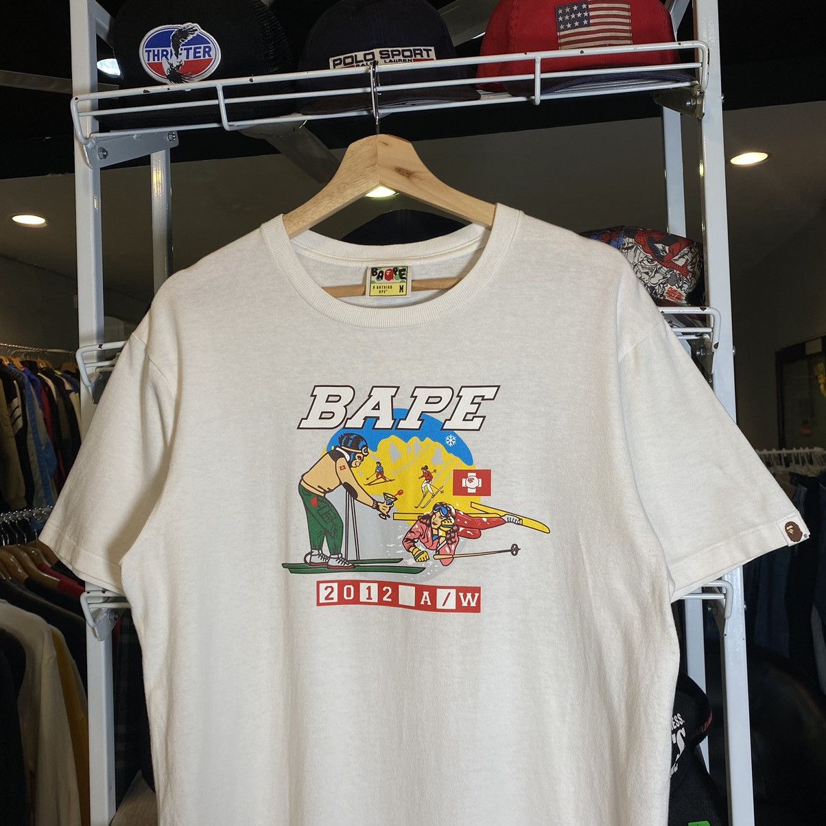 Bape AW12 Ski Tee Size US M / EU 48-50 / 2 - 3 Thumbnail