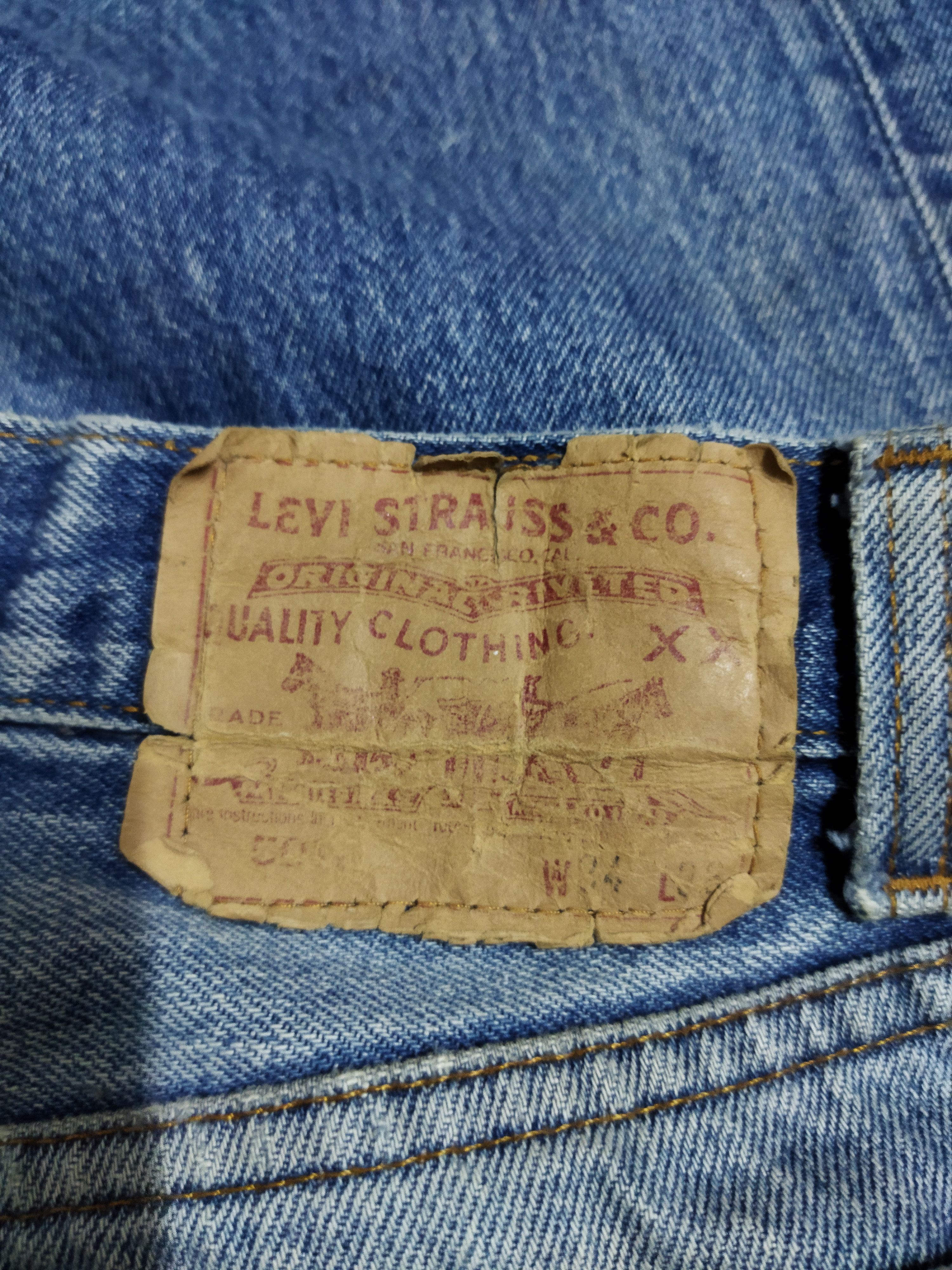Levi's Vintage Levis 501 Jeans Size US 32 / EU 48 - 5 Thumbnail