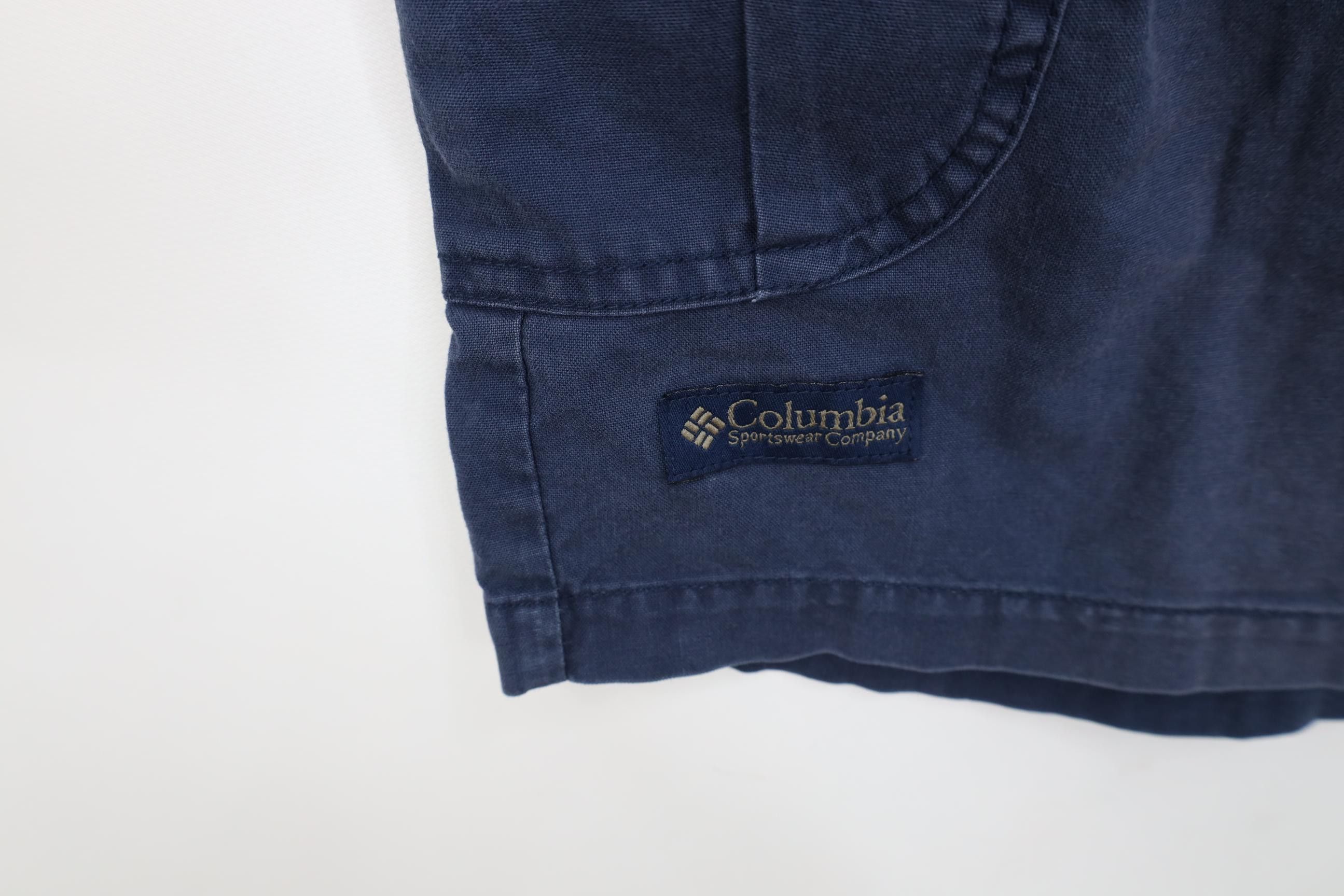 Columbia Vintage 90s Y2K Columbia Above Knee Trekking Cargo Shorts Size US 34 / EU 50 - 5 Thumbnail