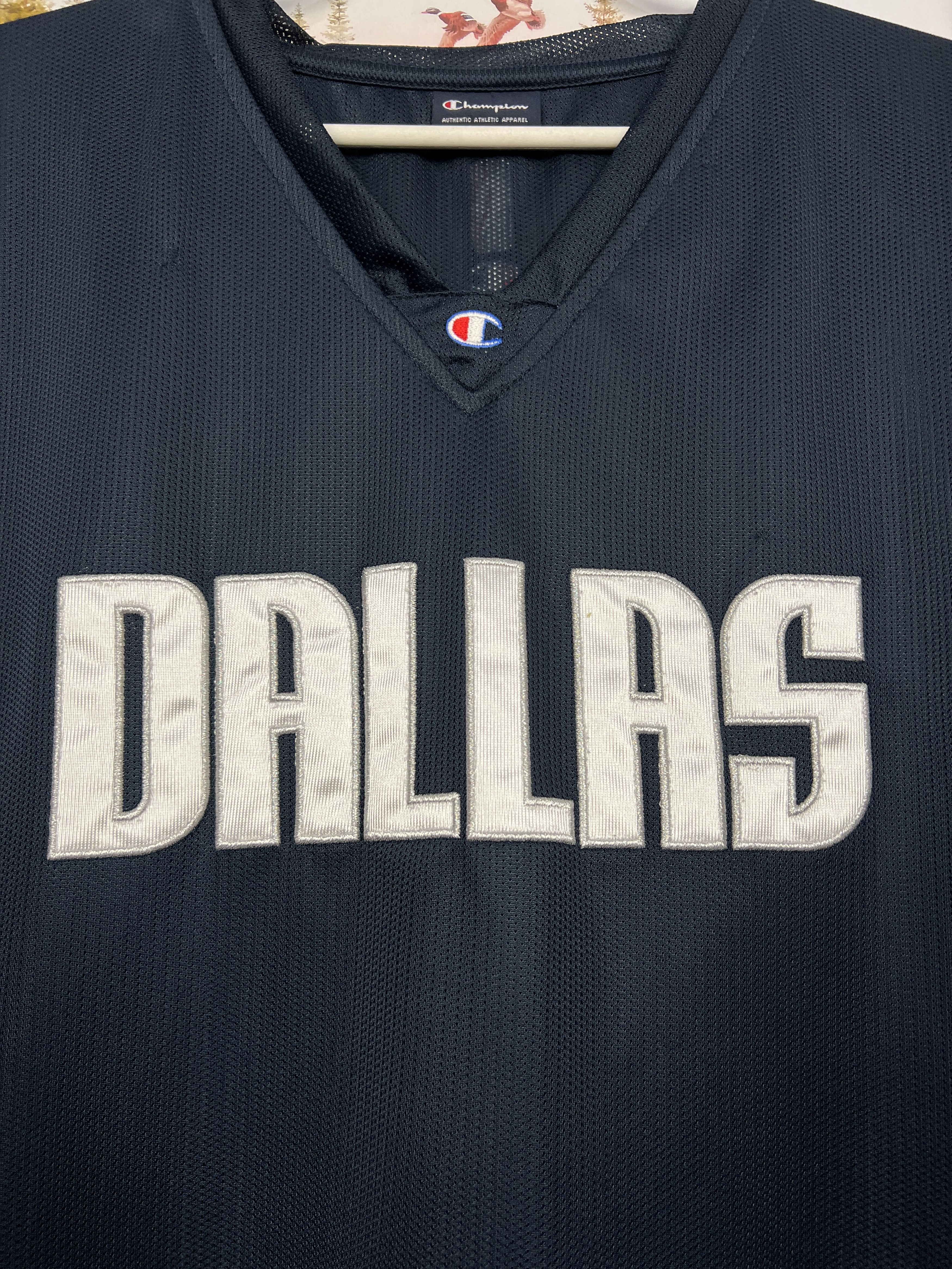 Champion Vintage Champion NBA Dallas Mavericks Pre Match Jersey Size US L / EU 52-54 / 3 - 3 Thumbnail