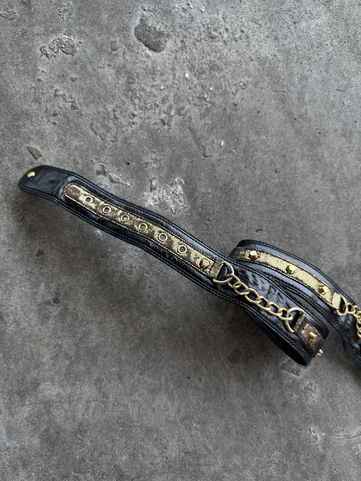 Japanese Brand Egoist Studed N Chains Belt Size ONE SIZE - 4 Thumbnail