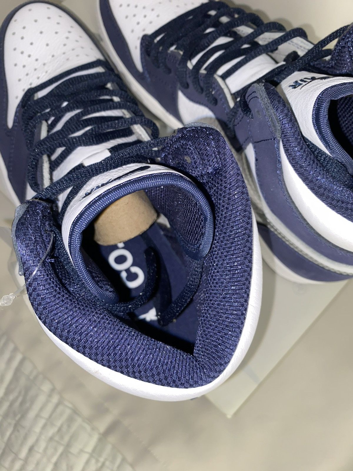 Jordan Brand × Nike Air Jordan 1 Retro High CO.JP Midnight Navy 2020 Size US 9.5 / EU 42-43 - 6 Thumbnail