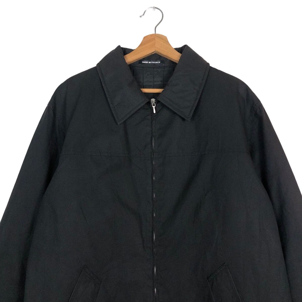 agnes b. 🔥Vintage Chore Work Jacket Agnes B Riri Zipper France Size US L / EU 52-54 / 3 - 3 Thumbnail