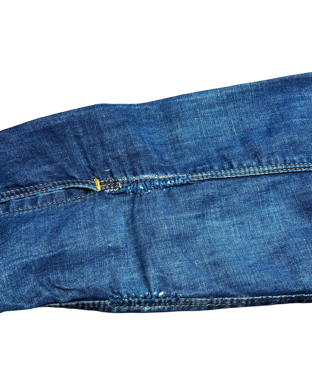 Needles Needles Cotton Linen Denim Jacket S Size US S / EU 44-46 / 1 - 5 Thumbnail