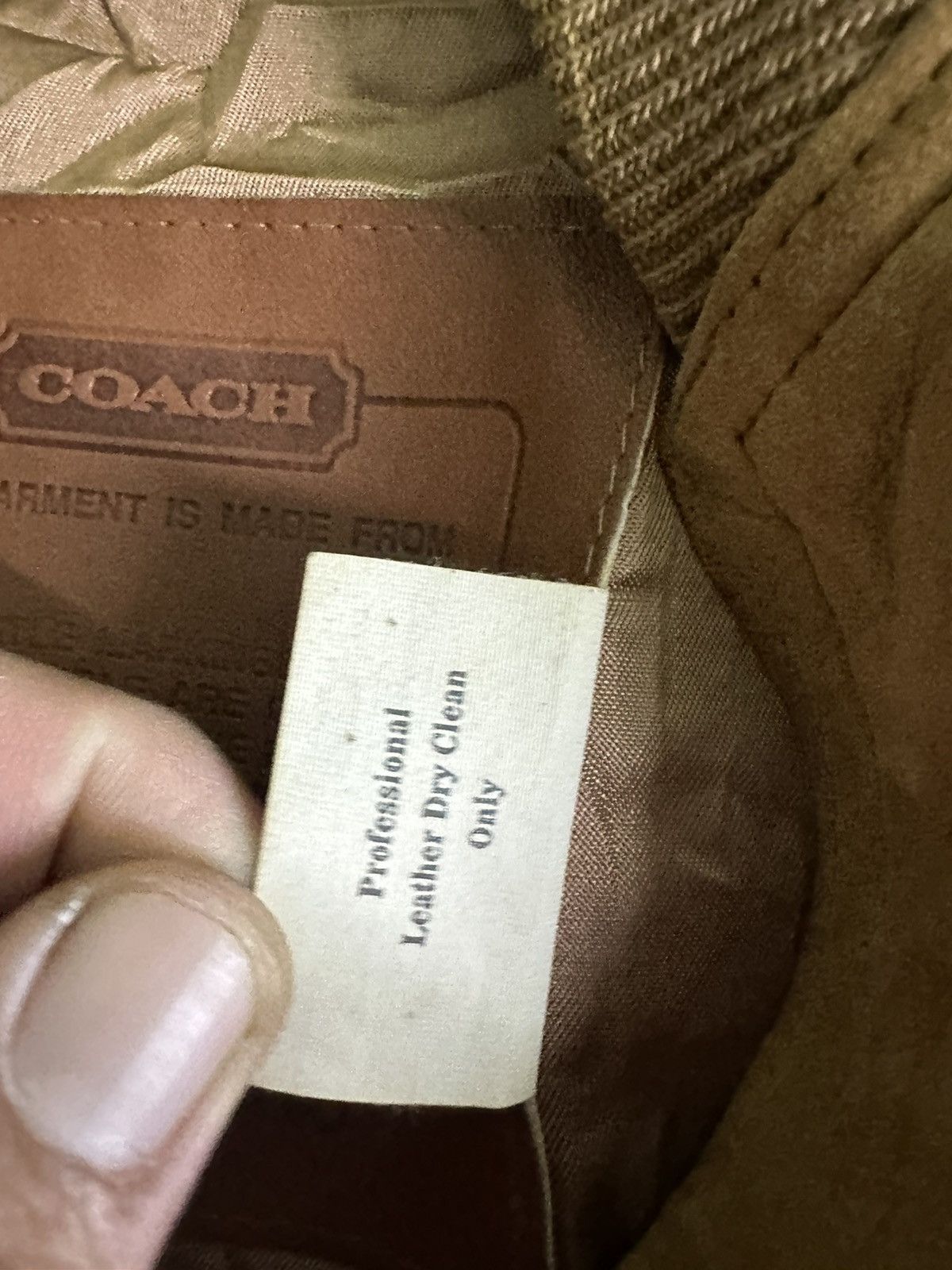 Coach Vintage Coach USA Leather Jacket Size US XS / EU 42 / 0 - 12 Thumbnail
