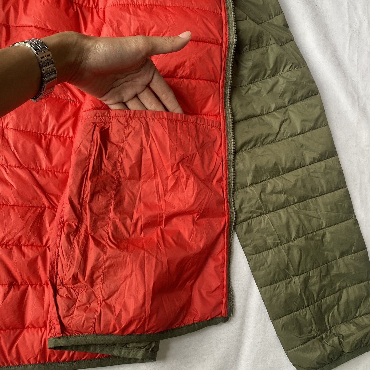 If Six Was Nine × Japanese Brand × Le Grande Bleu (L.G.B.) GAP Nano Puff Down Jacket Gorpcore IfSixWasNine LGB Style Size US L / EU 52-54 / 3 - 10 Thumbnail