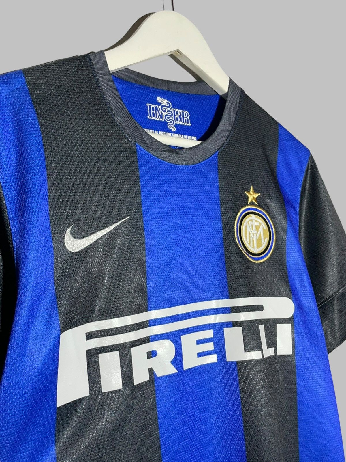 Nike Inter Milan Nike 2012/13 Home Football Shirt Soccer Jersey Size US S / EU 44-46 / 1 - 3 Thumbnail