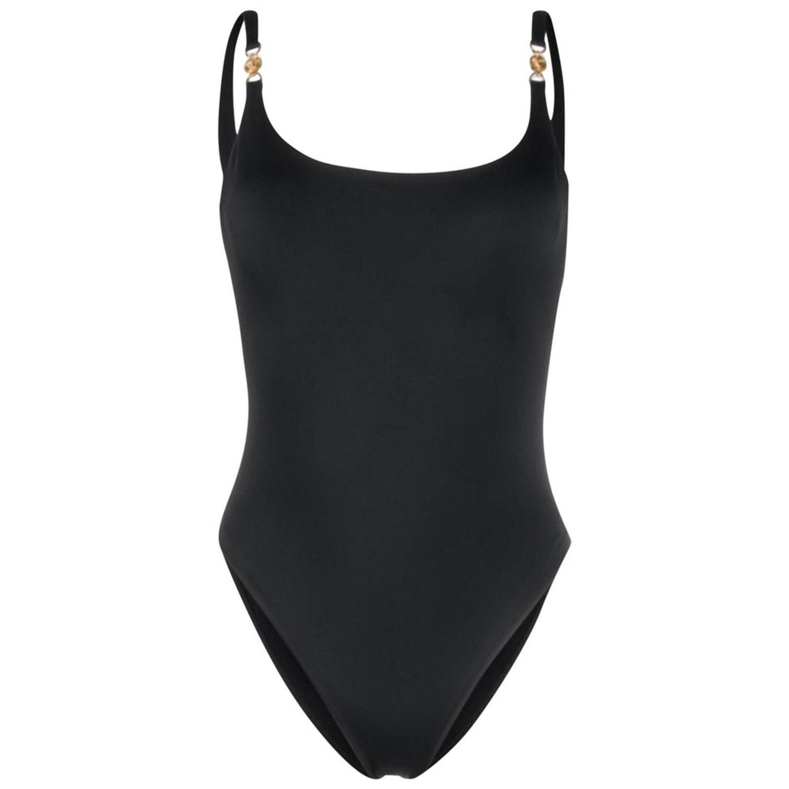 Versace Medusa coin embellished medallion swimsuit bodysuit Size L / US 10 / IT 46 - 1 Thumbnail
