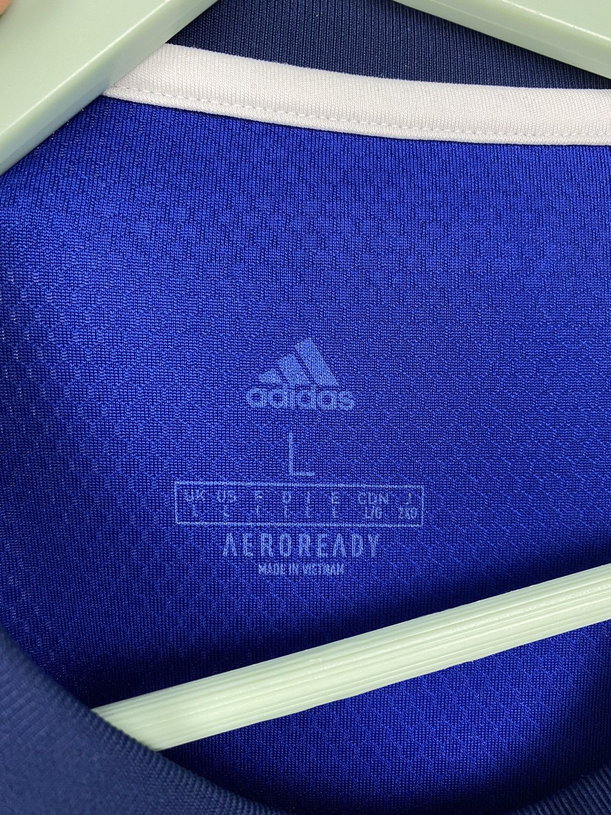 Adidas Leeds United 2021 2022 Adidas Soccer Jersey PSG Liverpool Size US L / EU 52-54 / 3 - 15 Thumbnail