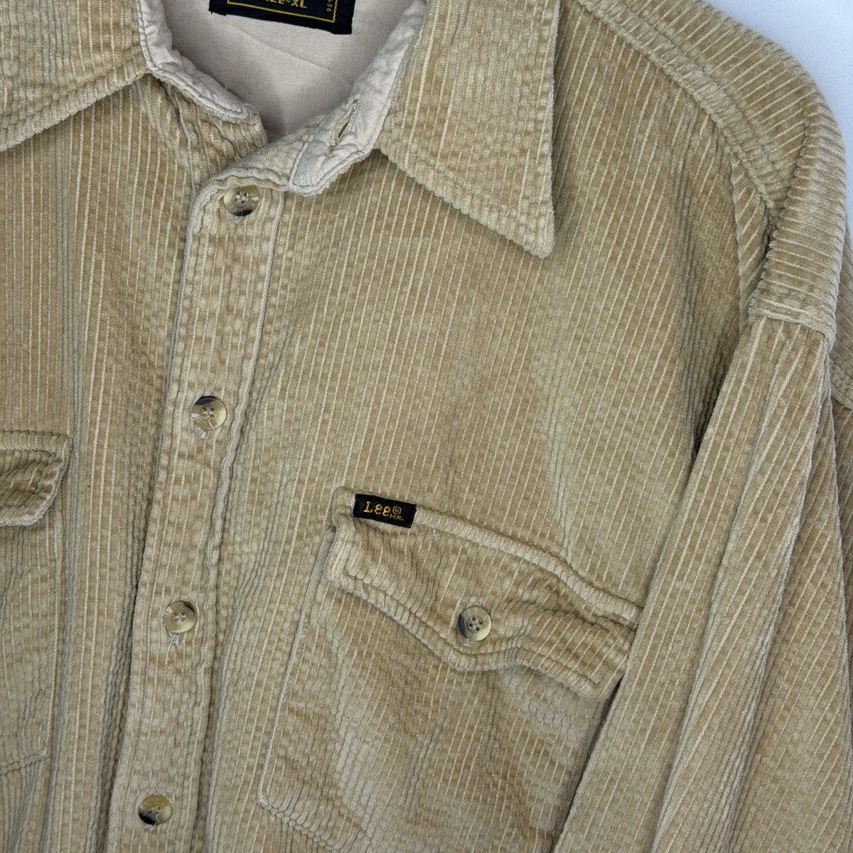 Lee Vintage Lee WESTERN corduroy rivets shirt Cowboy style Y2k Size US L / EU 52-54 / 3 - 6 Thumbnail