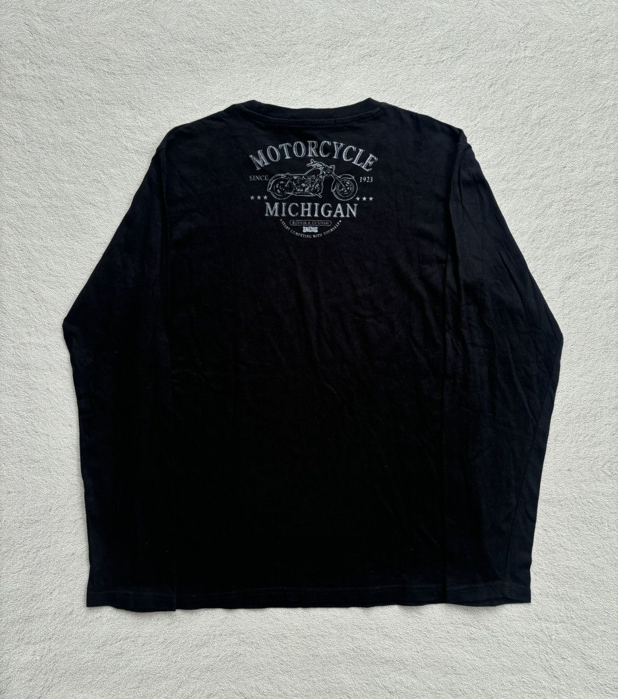 Indian Motorcycle Y2k Balmy&awaking Motorcylecle Michigan Longsleeve Size US M / EU 48-50 / 2 - 4 Thumbnail
