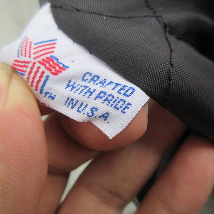 Schott SCHOTT perfecto label Flight Jacket aviator Nylon silver Size US M / EU 48-50 / 2 - 3 Thumbnail