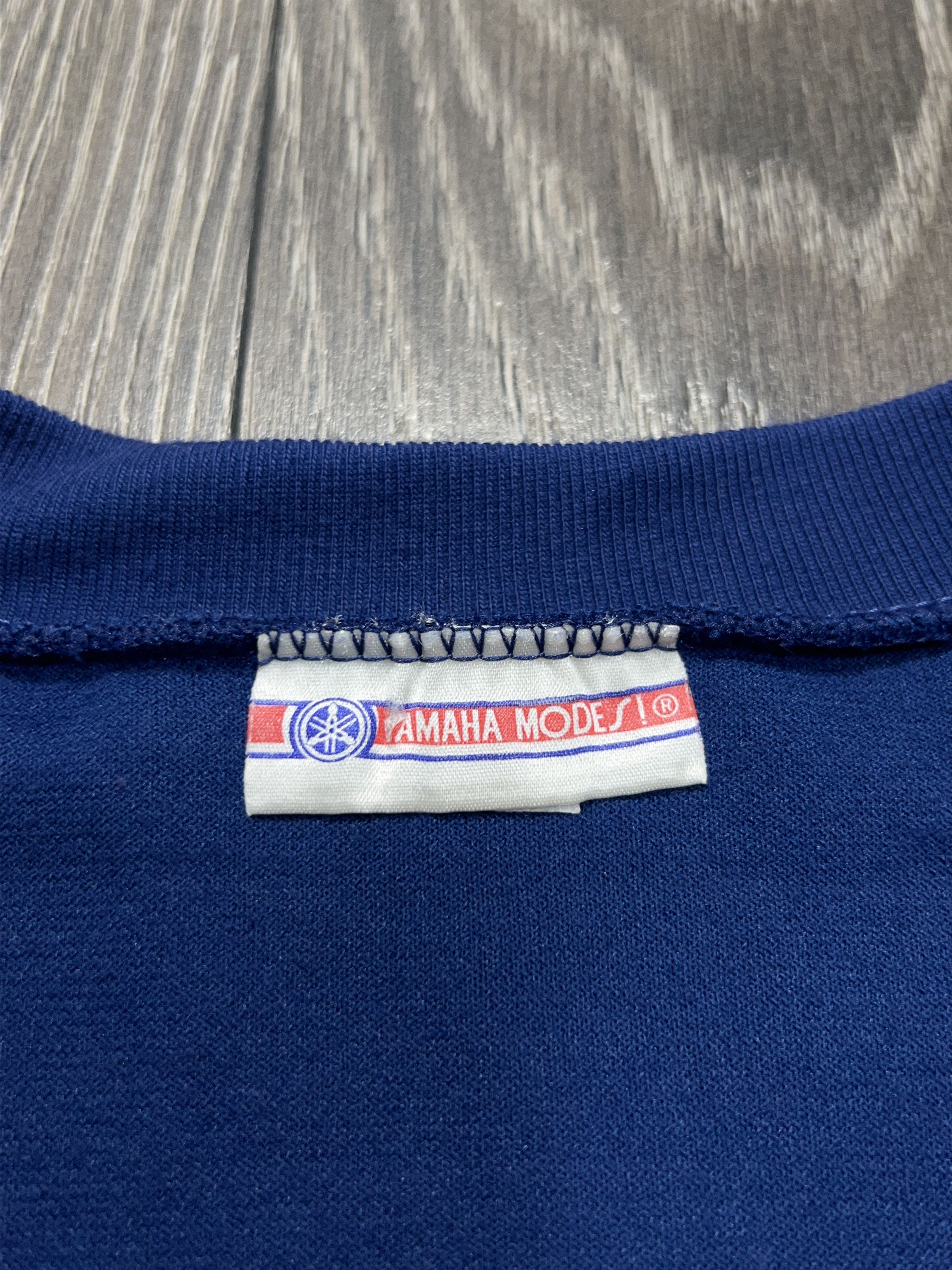 Yamaha Womens 1990s Sweatshirt Sweater Long Sleeve Racing Size S Size S / US 4 / IT 40 - 4 Thumbnail