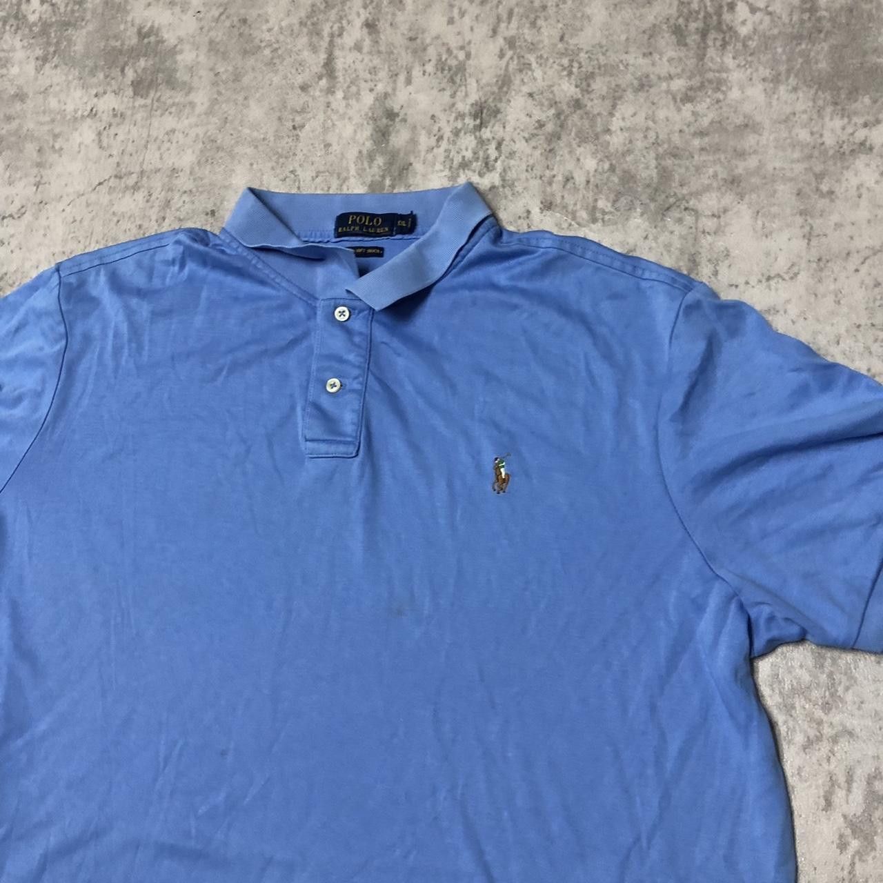 Polo Ralph Lauren Blue Ralph Lauren polo shirt Size US XXL / EU 58 / 5 - 2 Thumbnail
