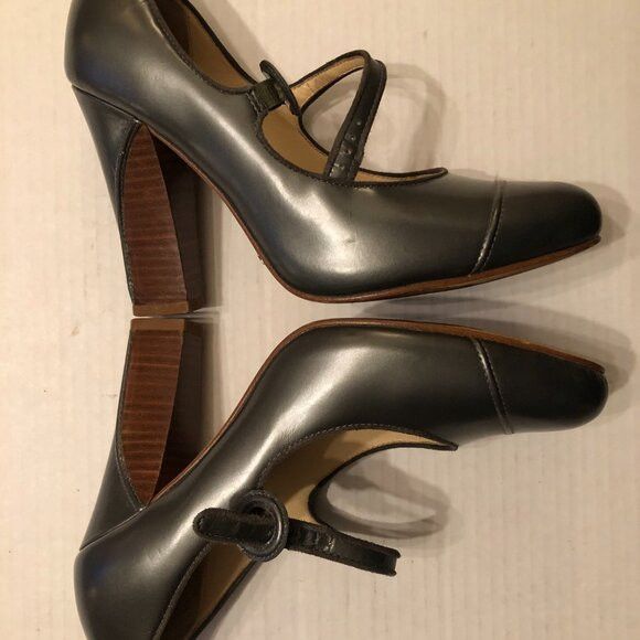 Cole Haan Cole Haan women's leather high heel shoes 8B heel height:4" Size US 8 / IT 38 - 3 Thumbnail