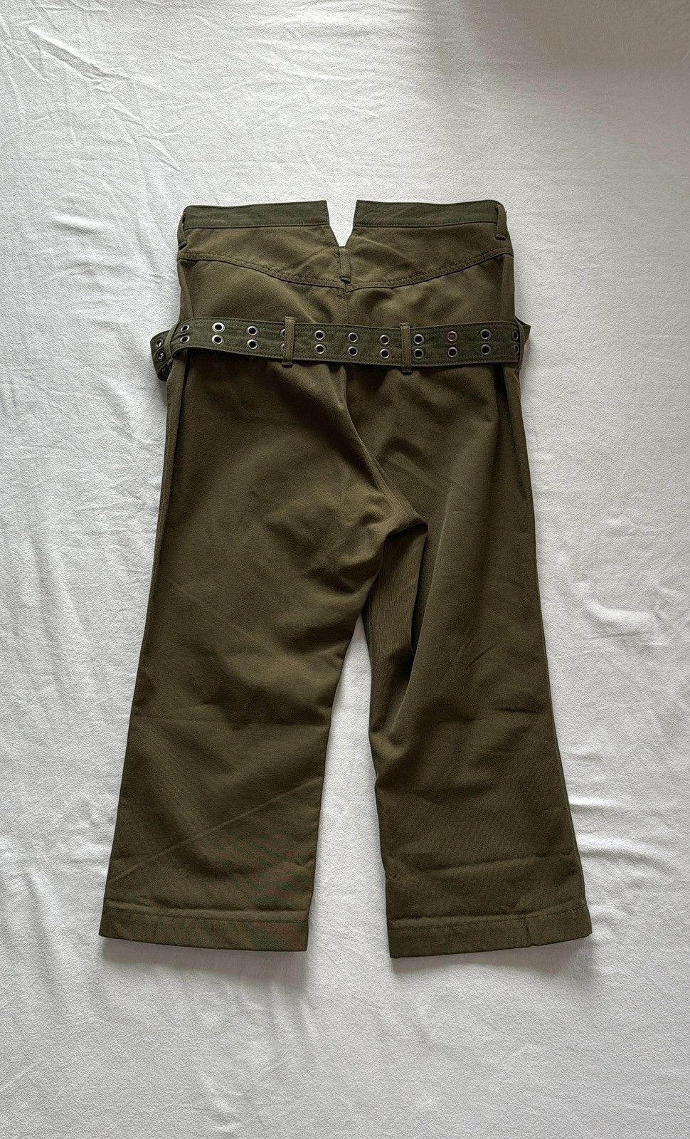 Junya Watanabe Junya Watanabe X Comme des Garçons Cropped Trousers Size US 29 - 4 Thumbnail