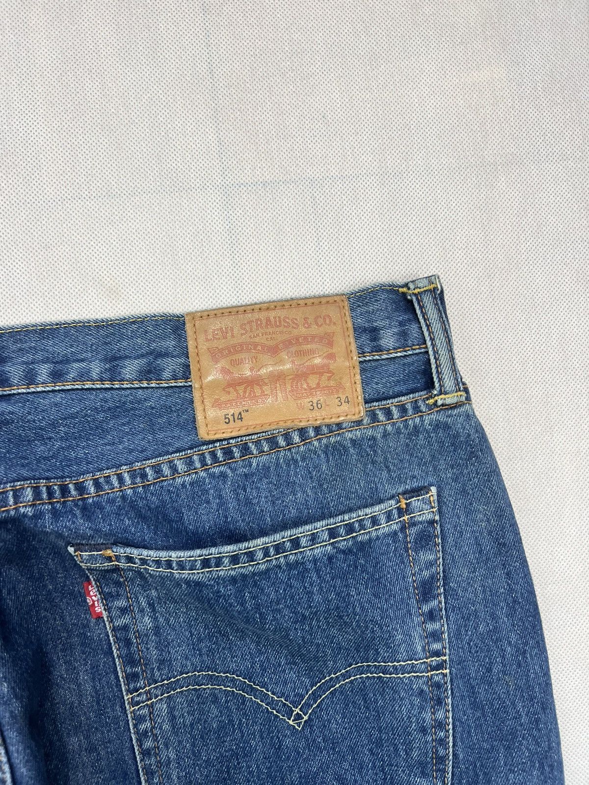 Levi's × Levi's Vintage Clothing Pants Levi’s 514 Blue 36/34 Size US 36 / EU 52 - 3 Thumbnail