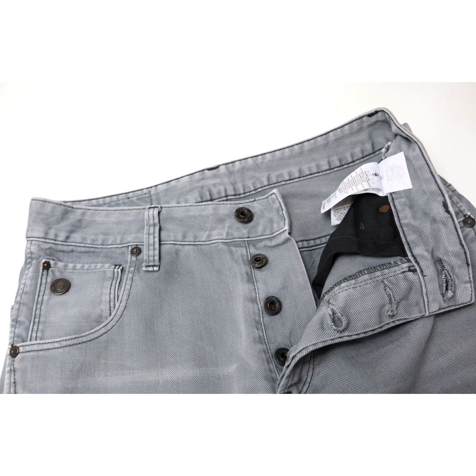 G-Star G-Star Arc 3D Slim Jeans Men's W29/L32 Grey Fade Whiskers Button Fly Jeans Slim Mens Size US 29 - 4 Thumbnail
