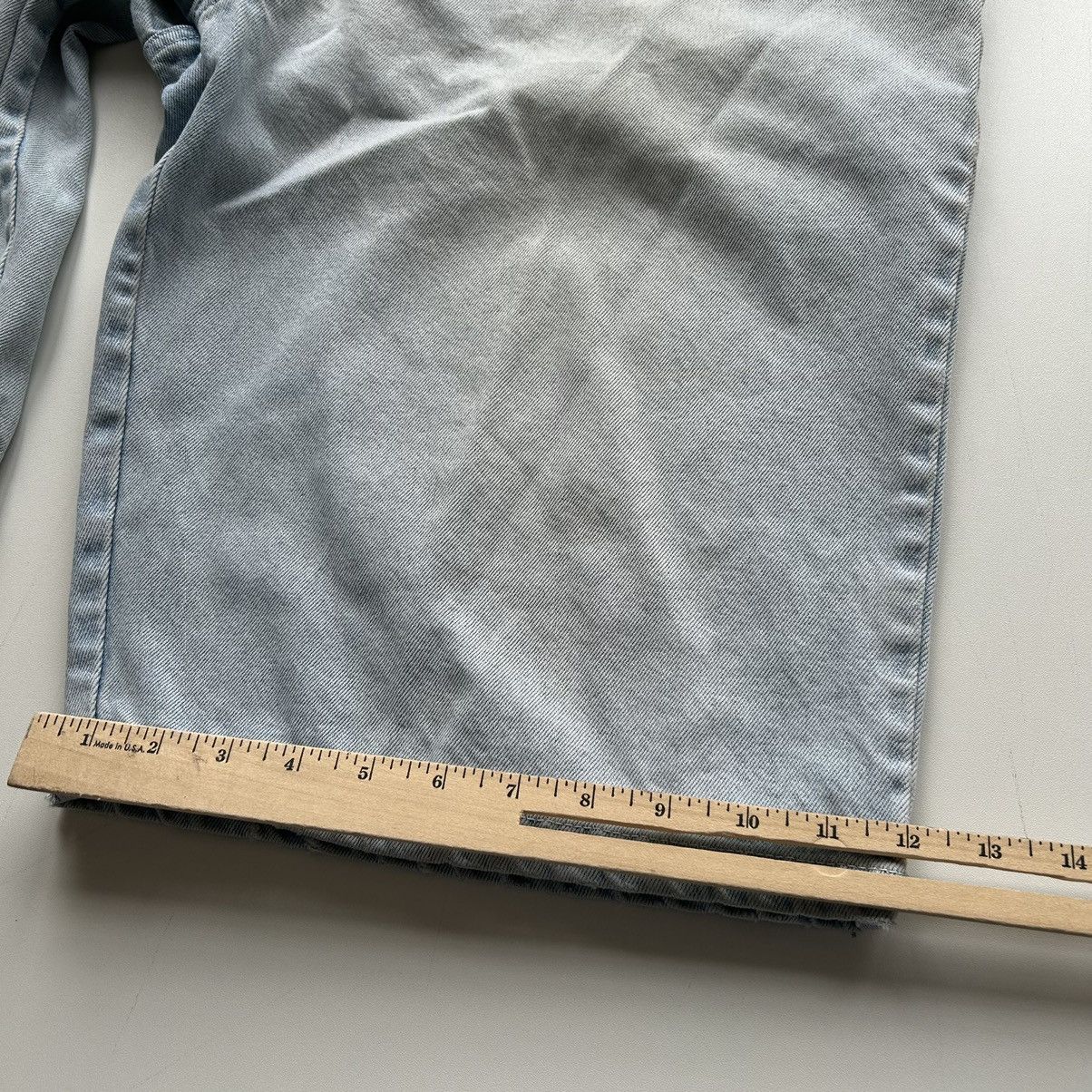 Vintage Crazy Vintage Y2K Baggy Blue Denim Embroidered Jorts Size 36 Size US 36 / EU 52 - 9 Thumbnail
