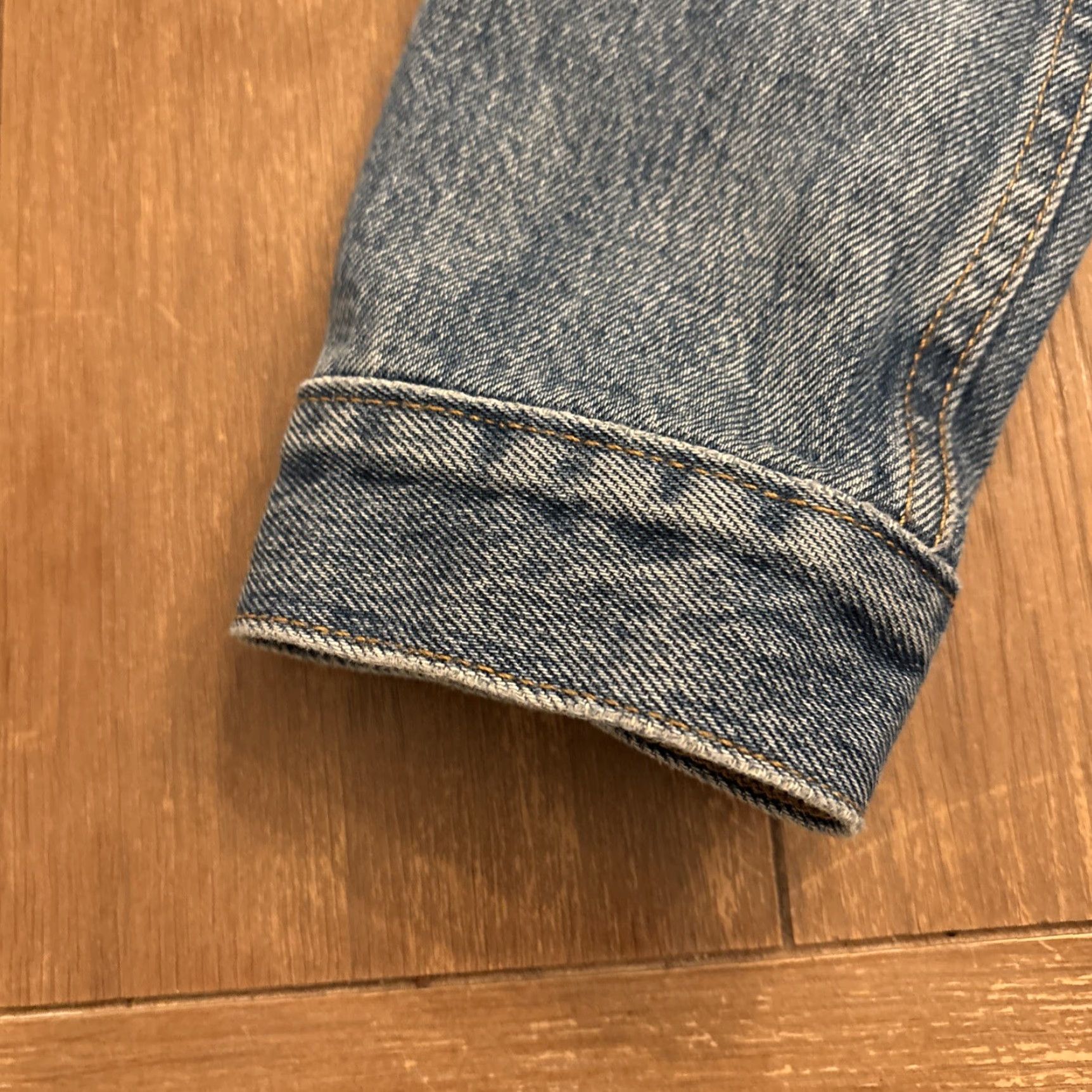Levi's VINTAGE Levi's Premium Denim Jacket Womens XS Blue Sherpa Lined Classic Retro 00s Size XS / US 0-2 / IT 36-38 - 7 Thumbnail