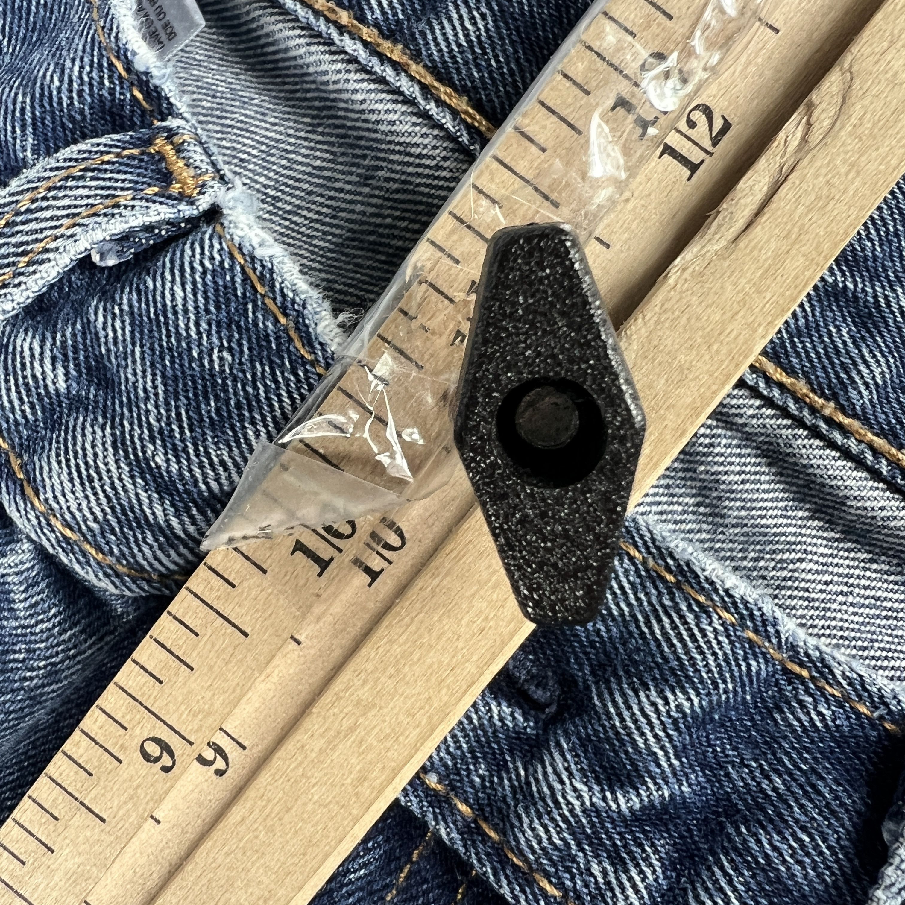 Levi's Levi's Jeans 550 Relaxed Fit Straight Leg Blue Denim Size US 33 - 23 Thumbnail
