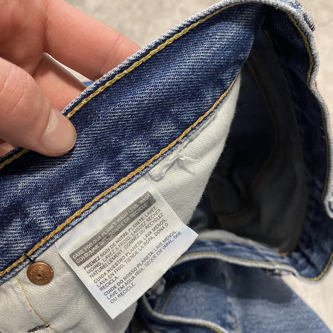 Levi's Levi's 501 blue denim jeans Rap hip hop vintag Size US 34 / EU 50 - 5 Thumbnail
