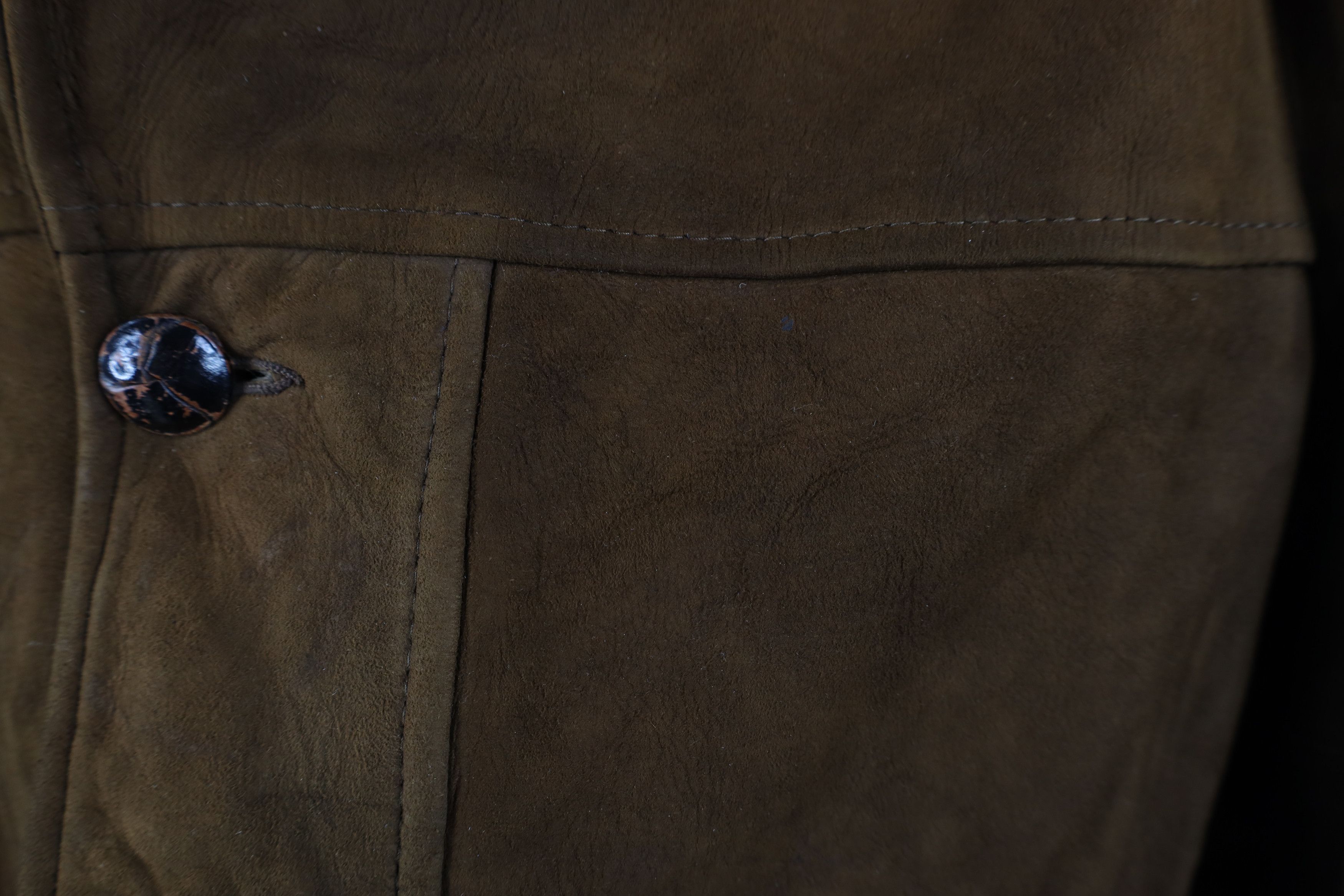 Vintage Vintage 60s Streetwear Suede Leather Rancher Jacket USA Size US XL / EU 56 / 4 - 6 Thumbnail