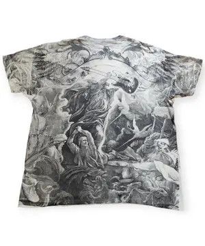 Vintage AC/DC "Let There Be Rock" Full Print Graphic Over Print Size US XL / EU 56 / 4 - 4 Thumbnail