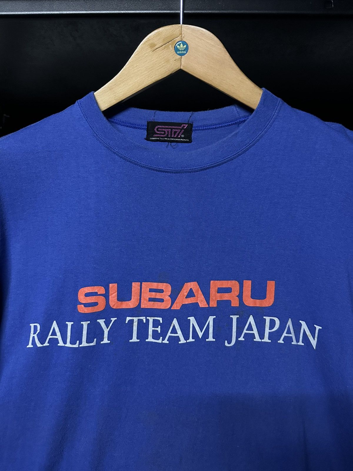 NASCAR Vintage 90s STI Subaru Rally Team Japan Racing Tee Size US M / EU 48-50 / 2 - 2 Thumbnail