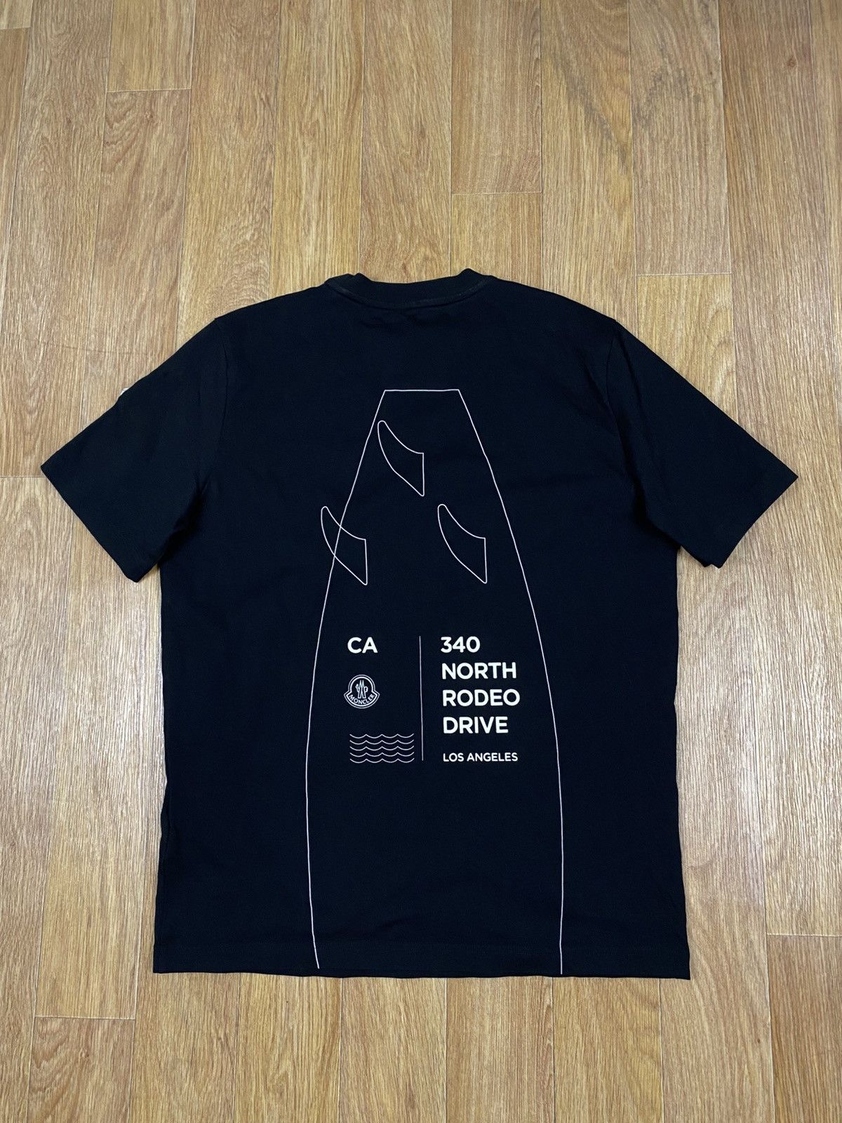 Moncler 🍀Free Shipping☘️ Moncler 340 North Rodeo Drive LA T-shirt Size US M / EU 48-50 / 2 - 7 Thumbnail