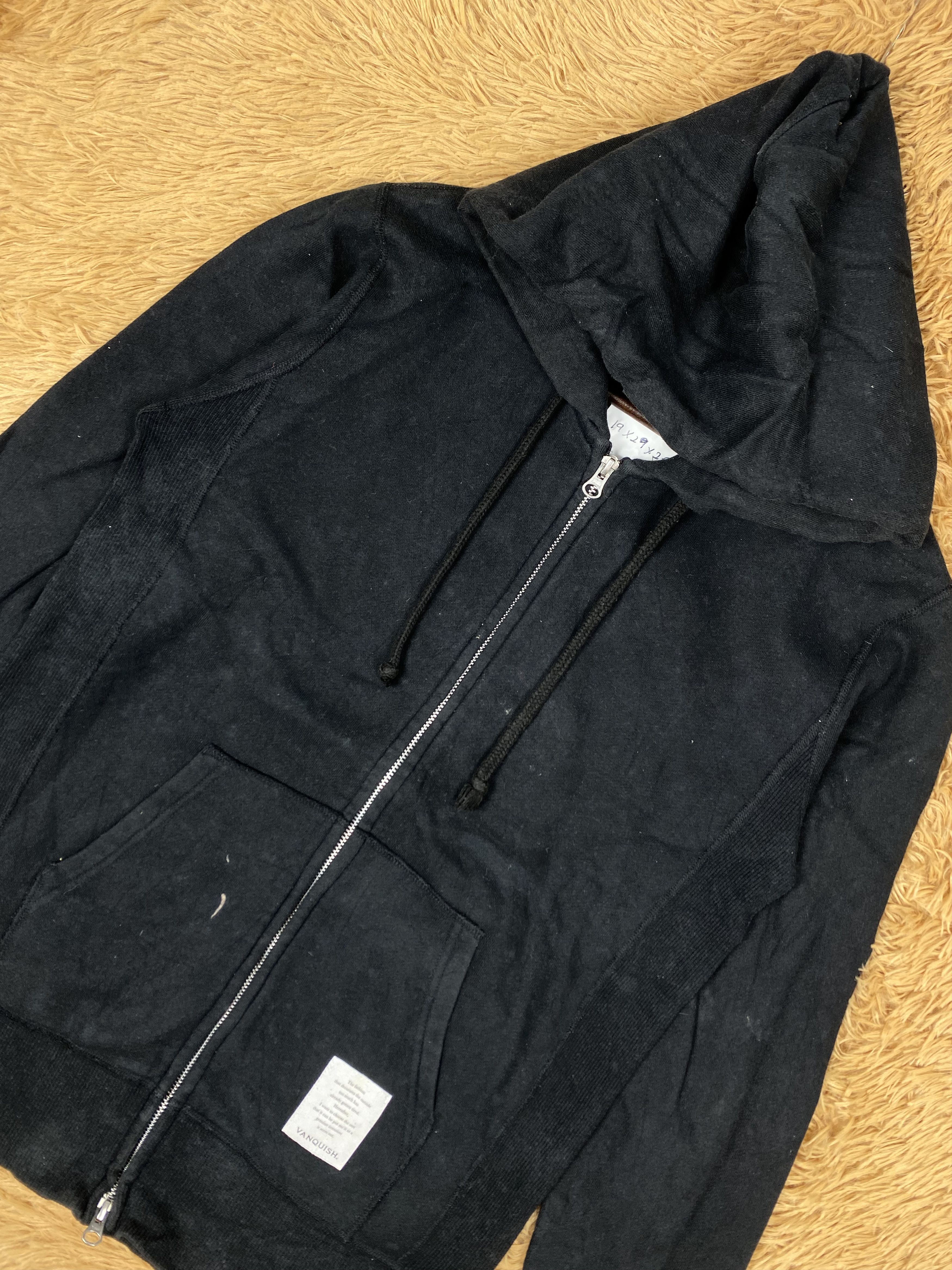 Japanese Brand Vintage Vanquish Zip Up Hoodies DJ0521 Size US M / EU 48-50 / 2 - 2 Thumbnail