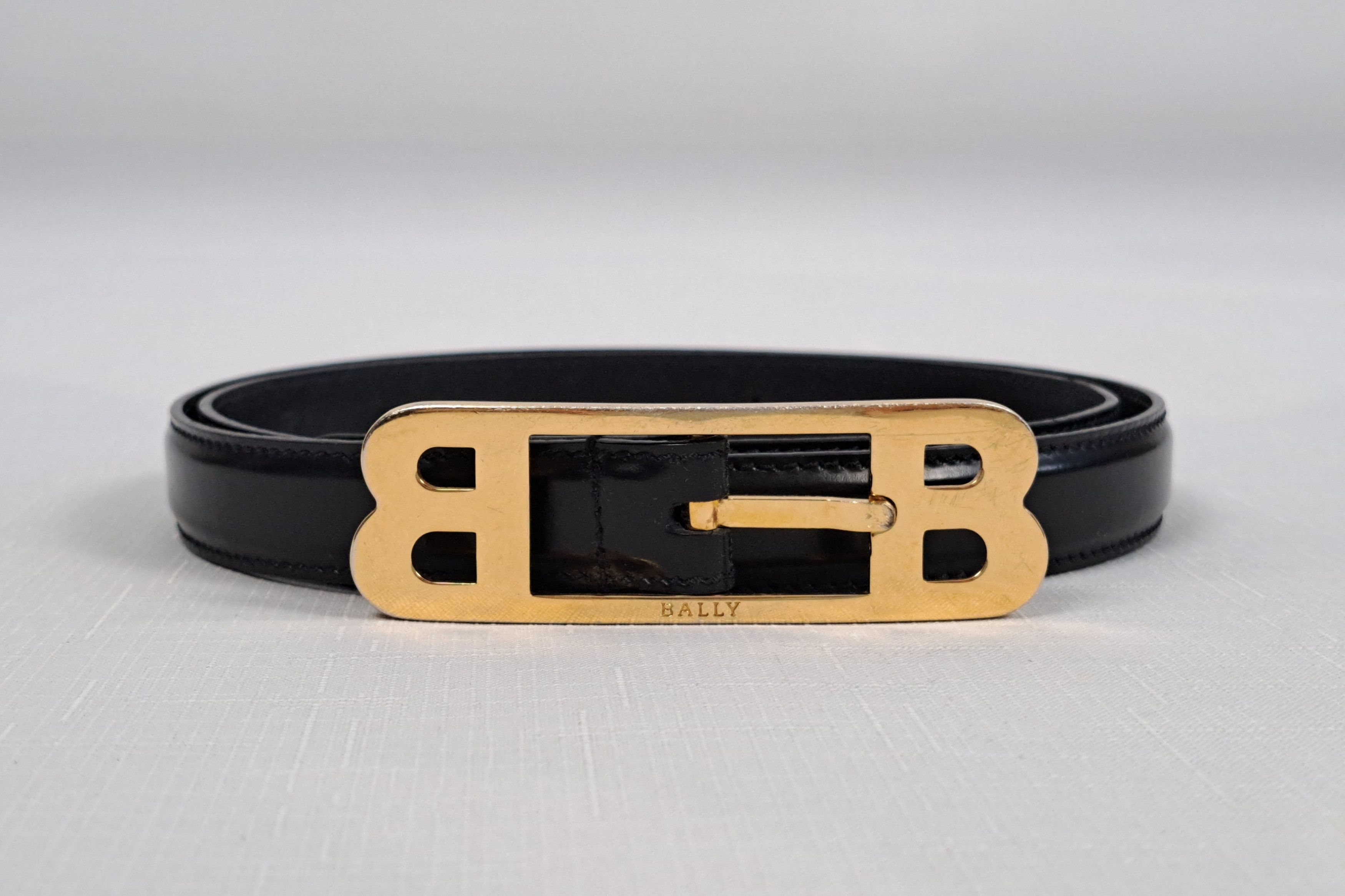 Bally × Vintage Vintage Bally black belt. Made in Italy Size ONE SIZE - 1 Thumbnail