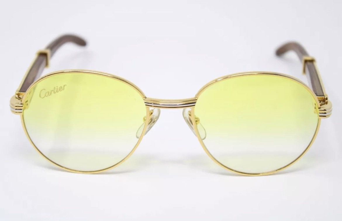 Cartier × Vintage Cartier Bagatelle Sunglassses Size 30 - 2 Thumbnail