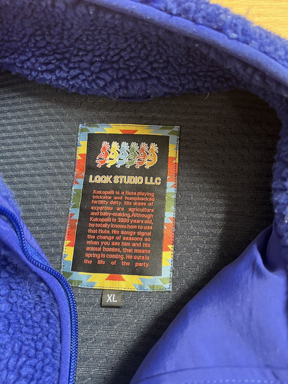 LQQK Studio Kokopelli Fleece Size US XL / EU 56 / 4 - 4 Thumbnail