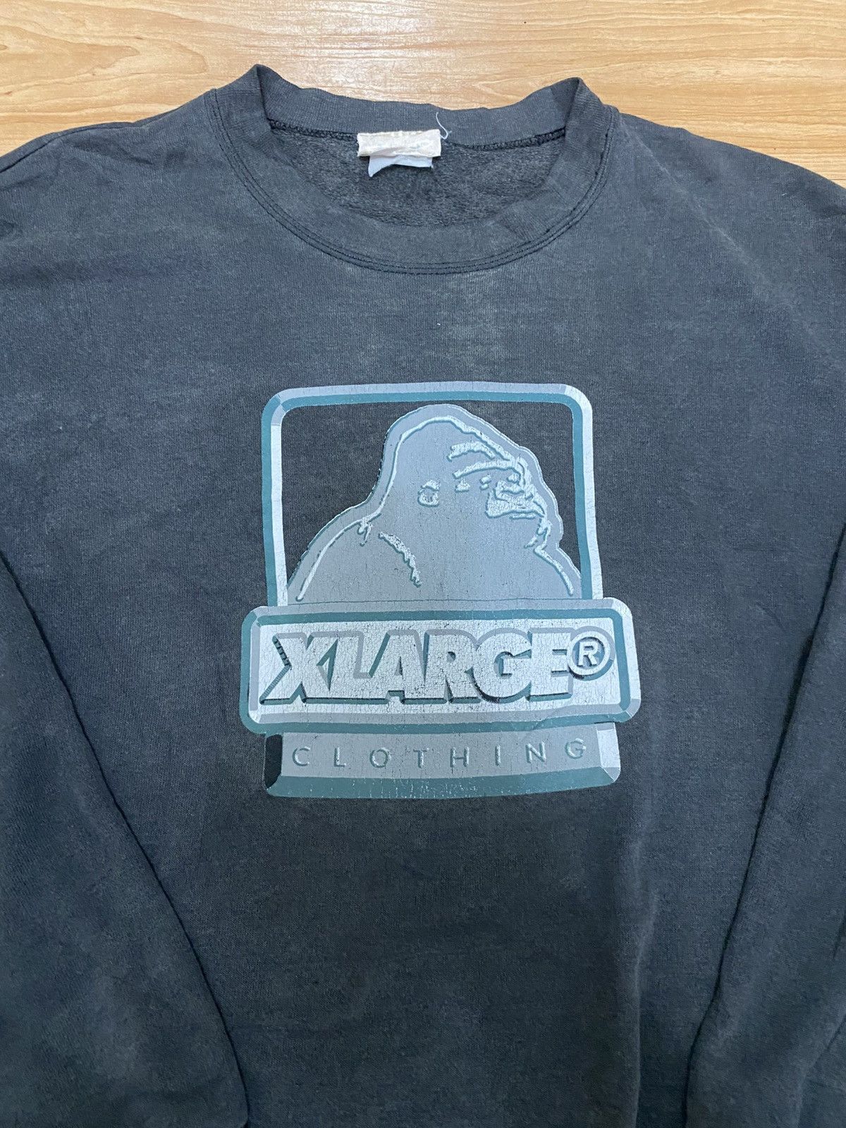 Xlarge Vintage 90s morton salt distressed sweatshirt x- large Size US L / EU 52-54 / 3 - 2 Thumbnail