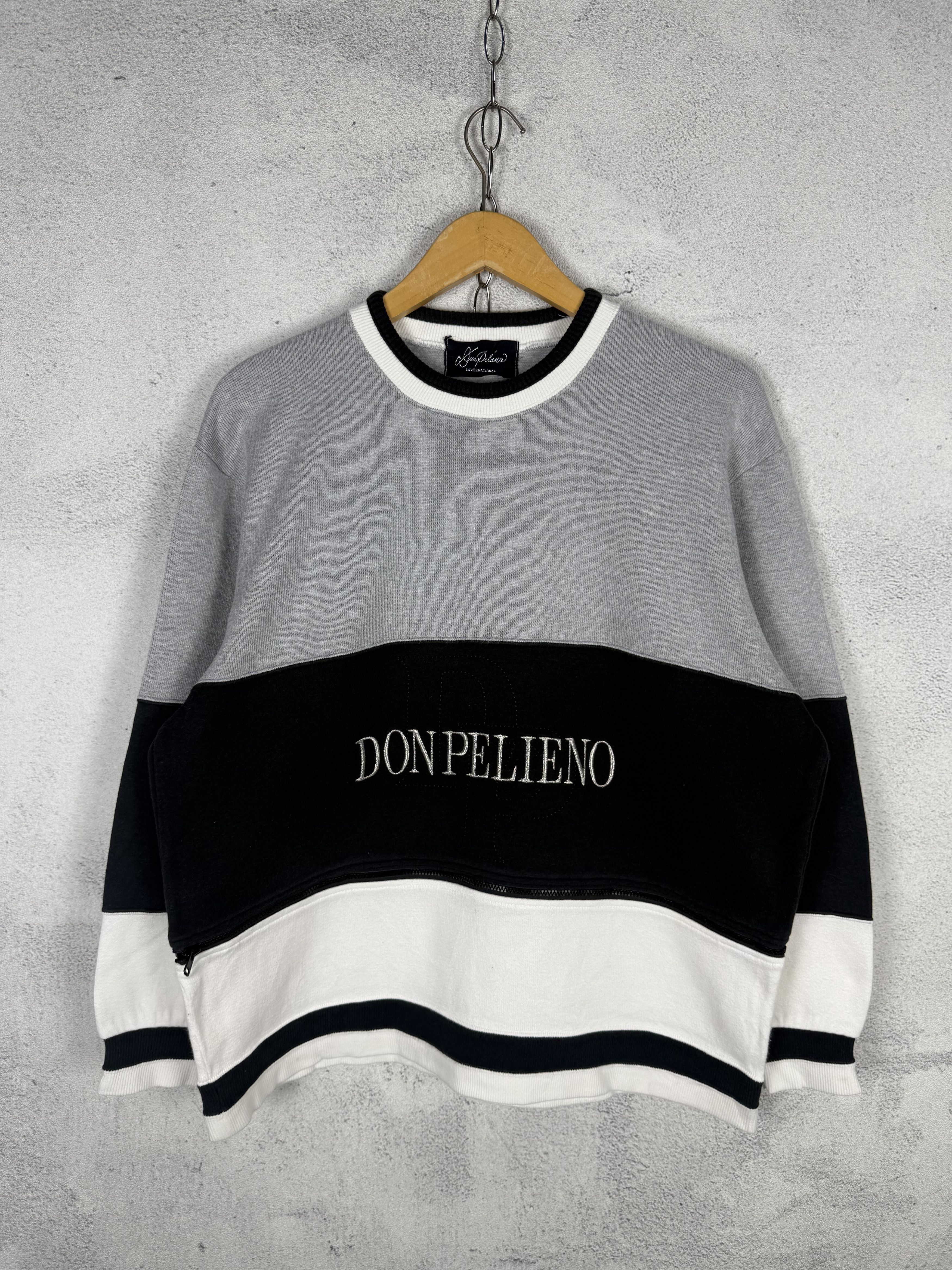Vintage Vintage 90s Don Pelieno Sweatshirt Crewneck Size US M / EU 48-50 / 2 - 3 Thumbnail