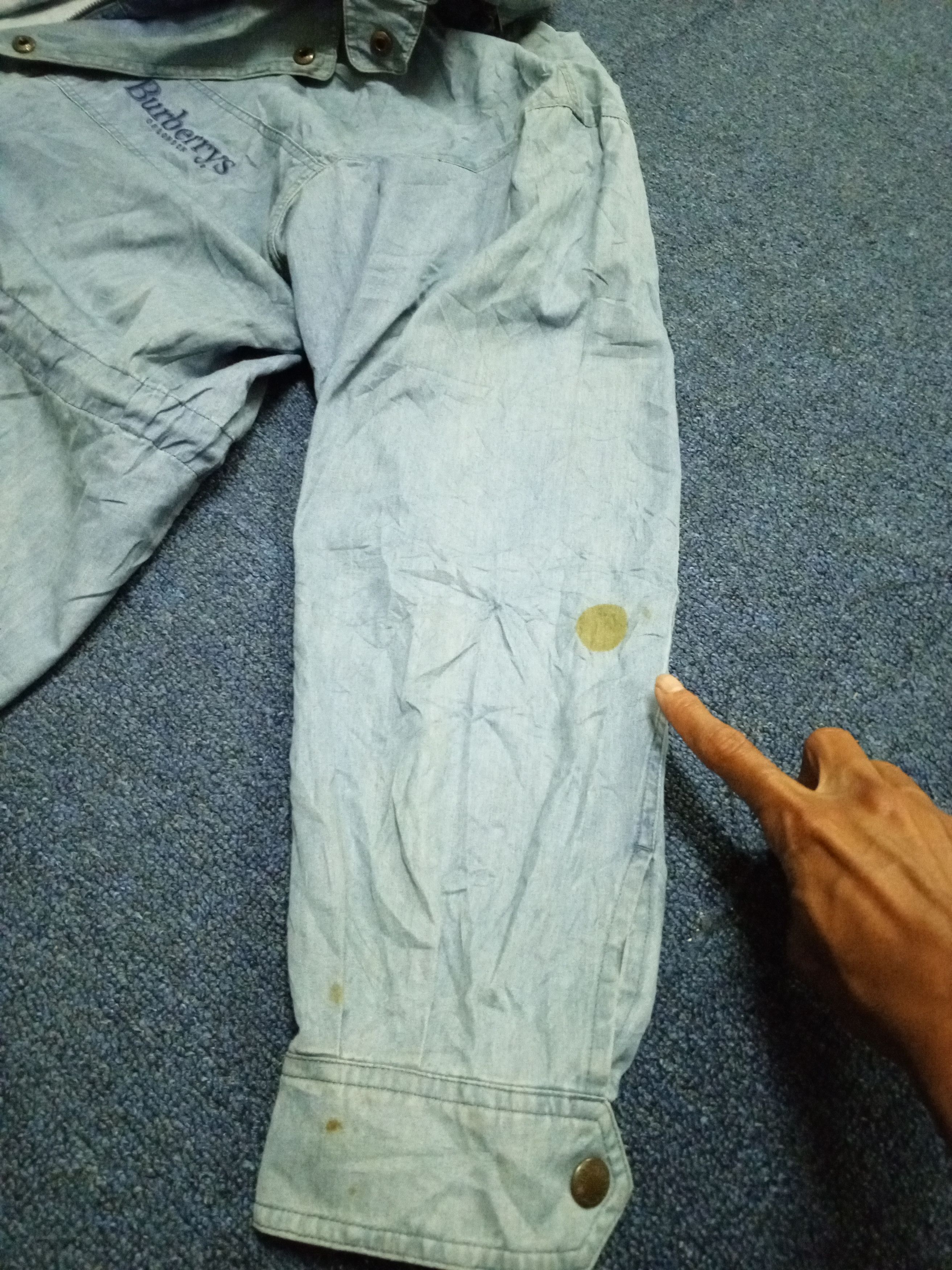Burberry BURBERRYS LONDON LONG DENIM Size US L / EU 52-54 / 3 - 10 Thumbnail
