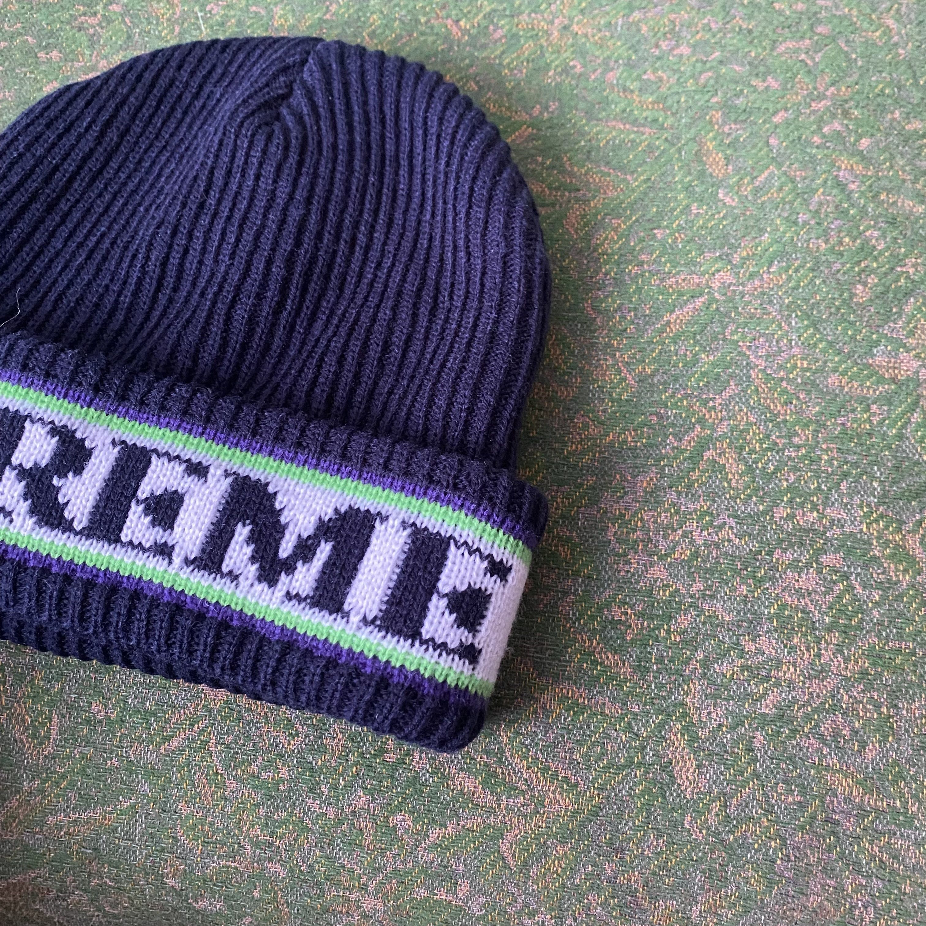 Supreme Supreme Cuff Logo Beanie Hat winter FW 18 Size ONE SIZE - 3 Thumbnail