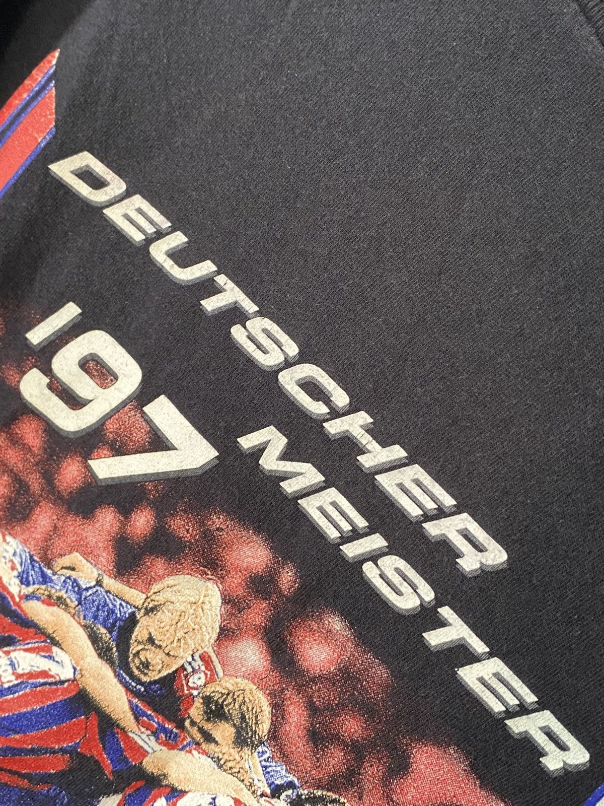 Adidas Vintage Bayern Munich Fc Adidas 1997 Double-sides Tshirt Size US XL / EU 56 / 4 - 9 Thumbnail