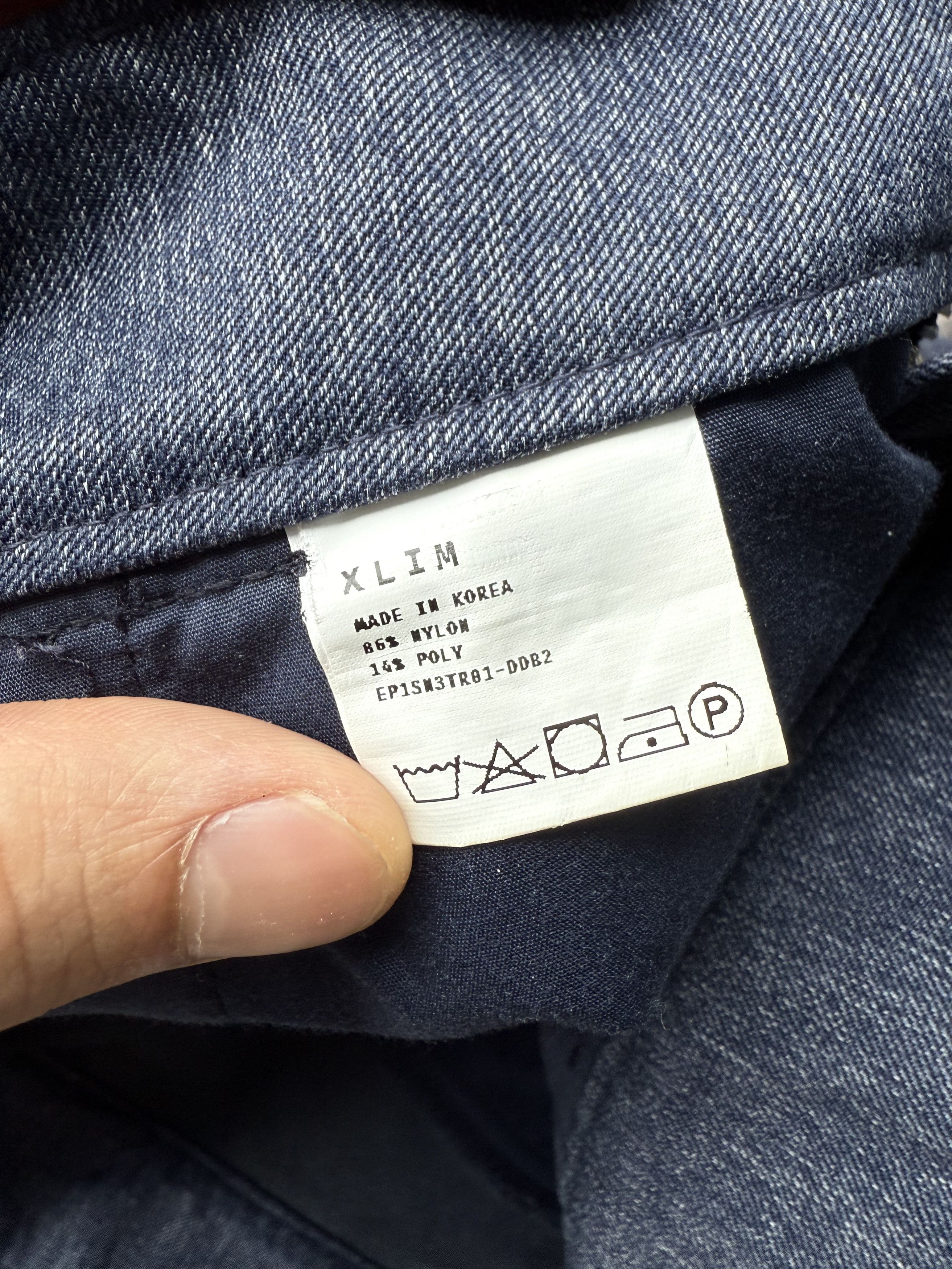 Kiko Kostadinov × Maison Margiela × XLIM XLIM SYNOPSIS 3 Blue Trousers Size US 30 / EU 46 - 4 Thumbnail