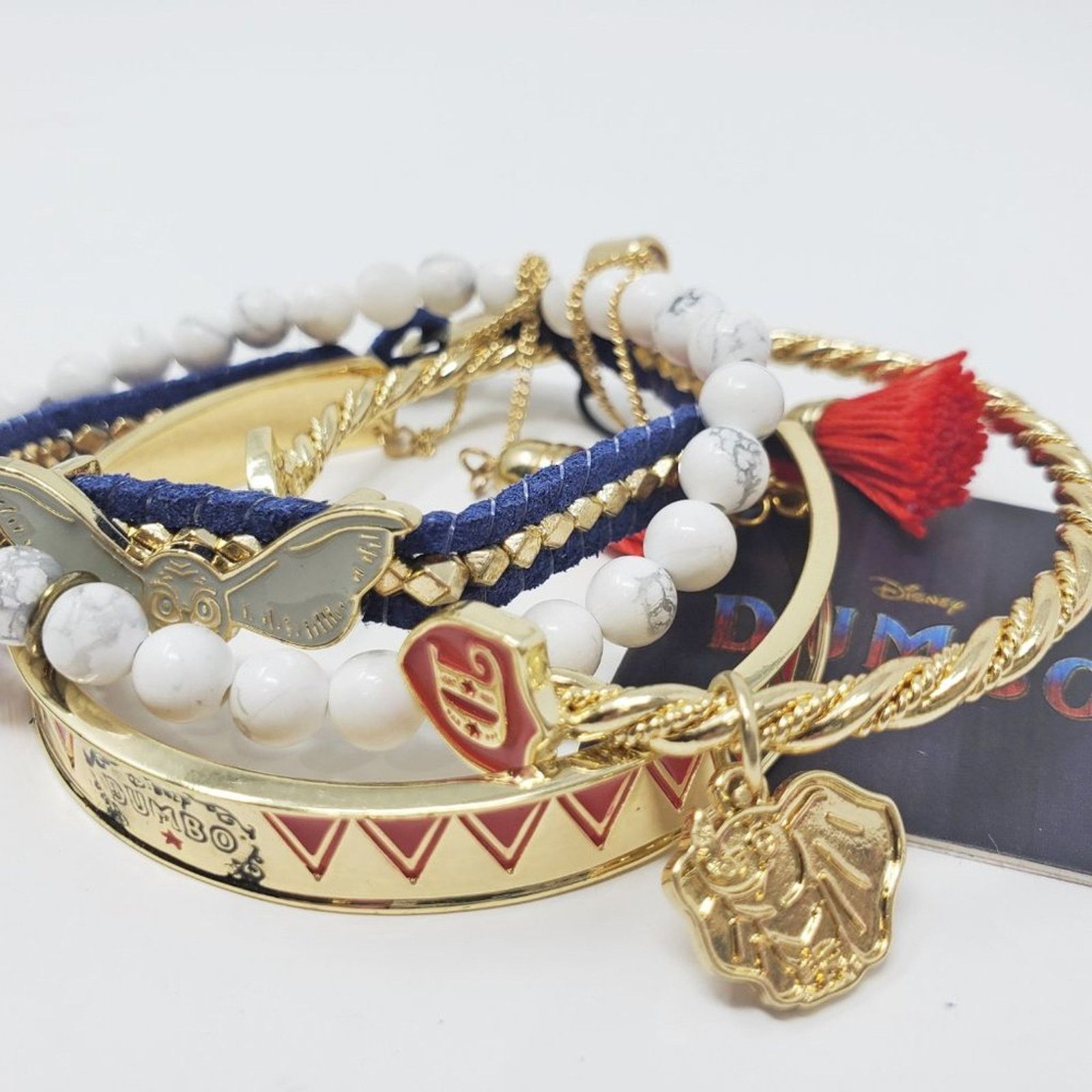 Disney Add Some Disney Magic with Dumbo Bracelet Set NIP Size ONE SIZE - 5 Thumbnail