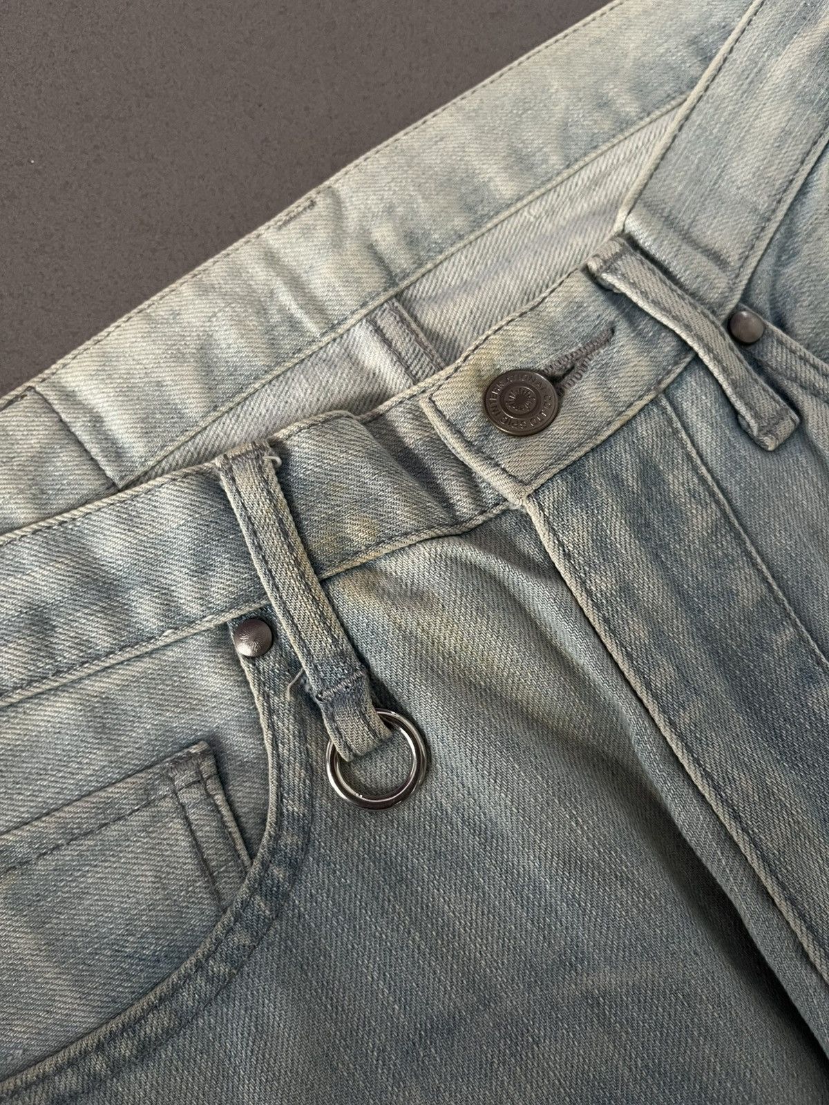 Tornado Mart TORNADO MART JAPANESE DENIM JEANS BASIC BLUE FADE PANTS Size US 30 / EU 46 - 5 Thumbnail