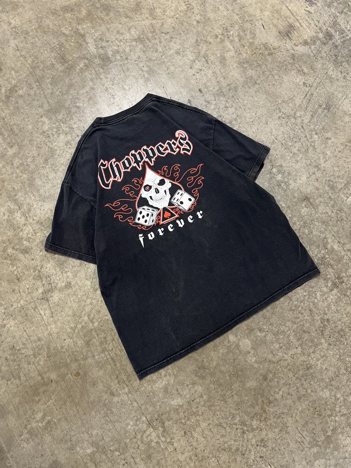 Vintage West coast choppers style grunge tee skater hype rare biker Size US XL / EU 56 / 4 - 1 Thumbnail