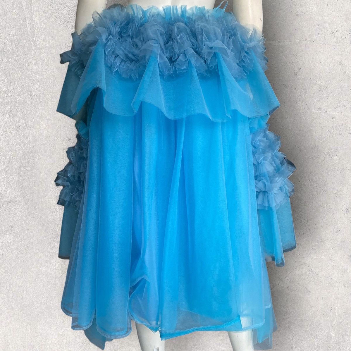 Noir Kei Ninomiya AW21 Ruffle Skirt Size 27" / US 4 / IT 40 - 5 Thumbnail