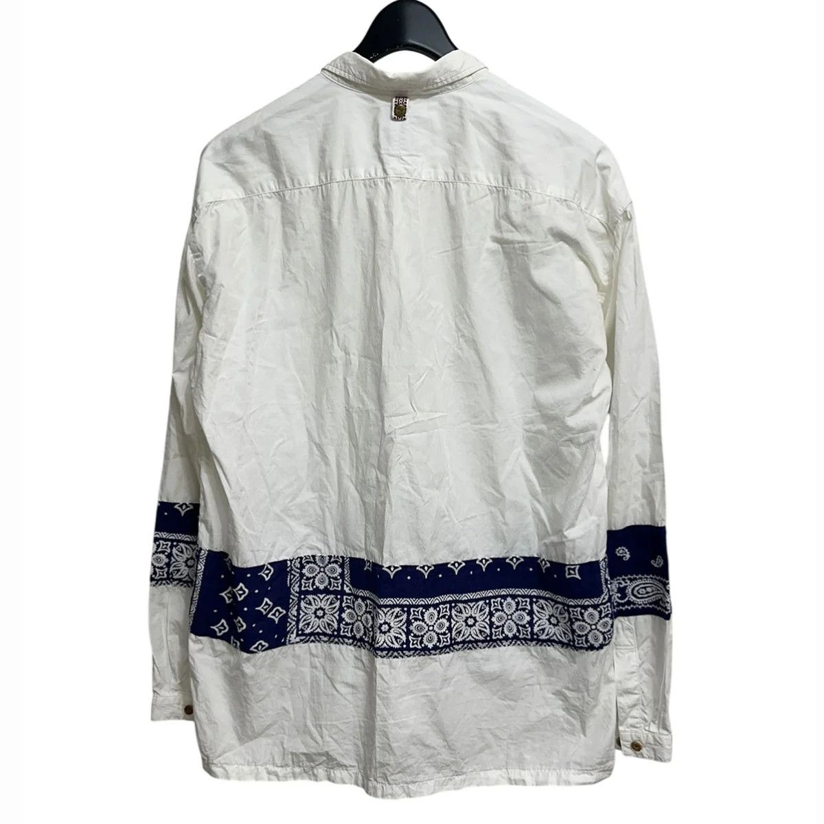 Visvim Kerchief Border Tunic Shirt Size US L / EU 52-54 / 3 - 2 Thumbnail