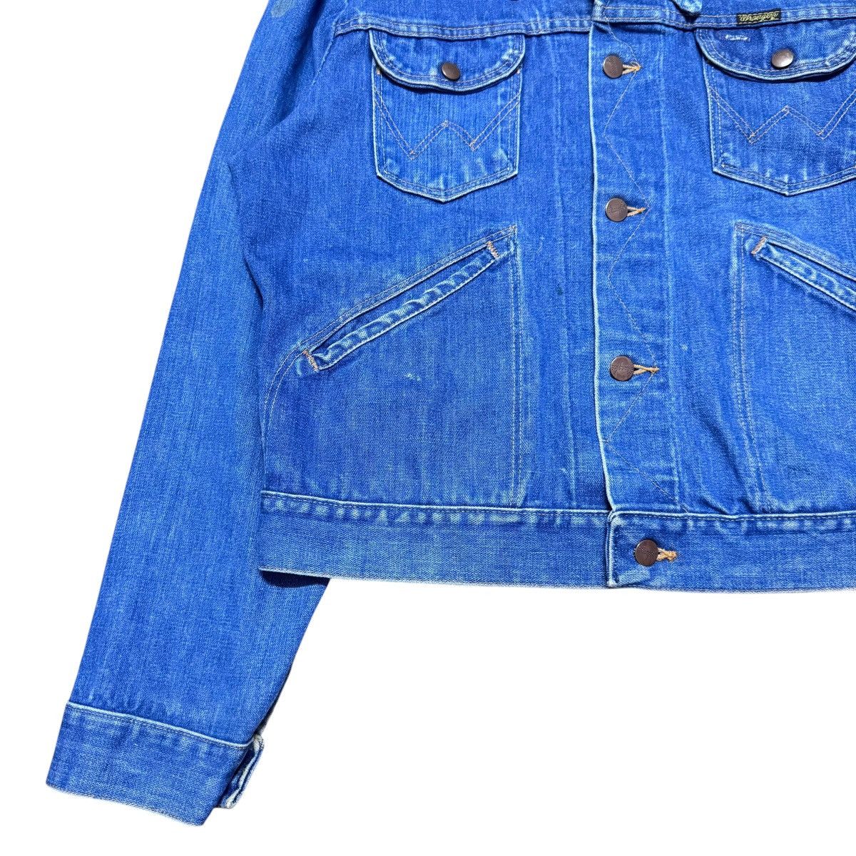 Wrangler Vintage 70s Wrangler 126MJ Denim Jacket Size US L / EU 52-54 / 3 - 3 Thumbnail